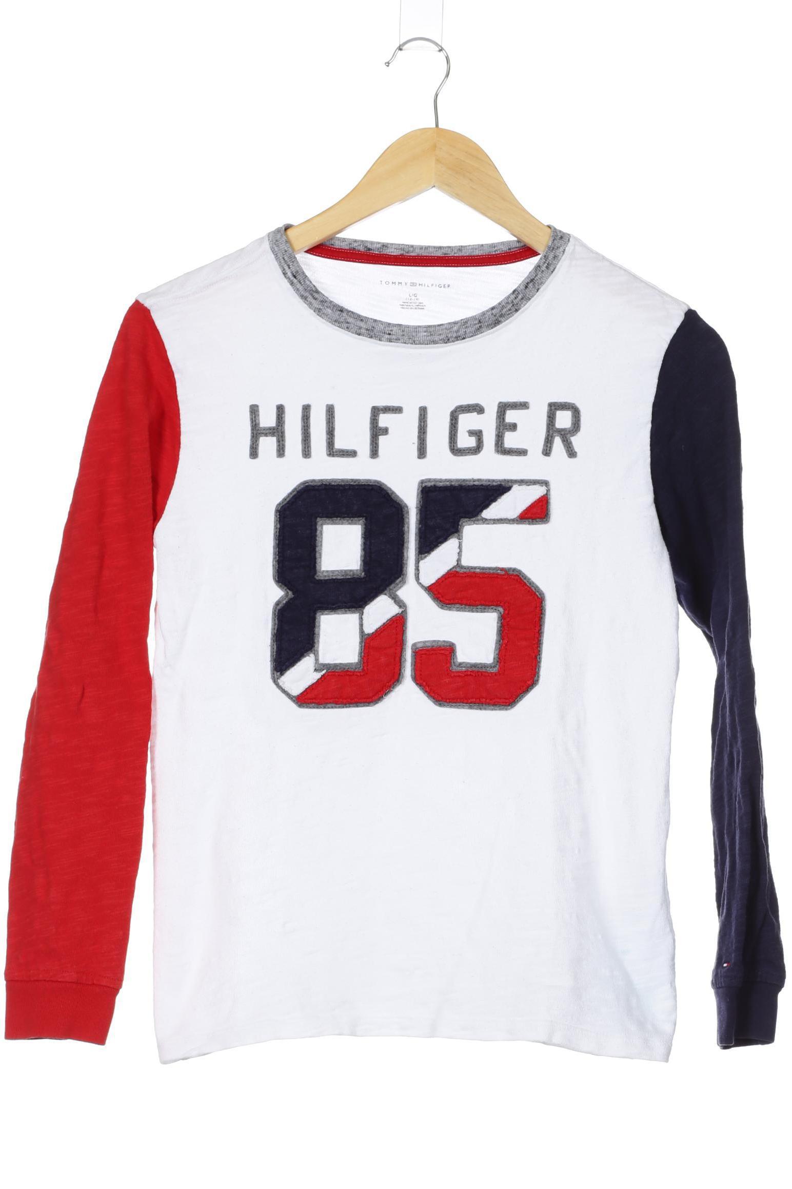

Tommy Hilfiger Jungen Langarmshirt, weiß, Gr. 152