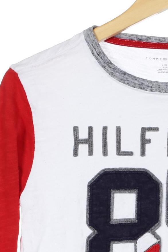 Thumbnail - Tommy Hilfiger Jungen Langarmshirt, weiß, Gr. 152