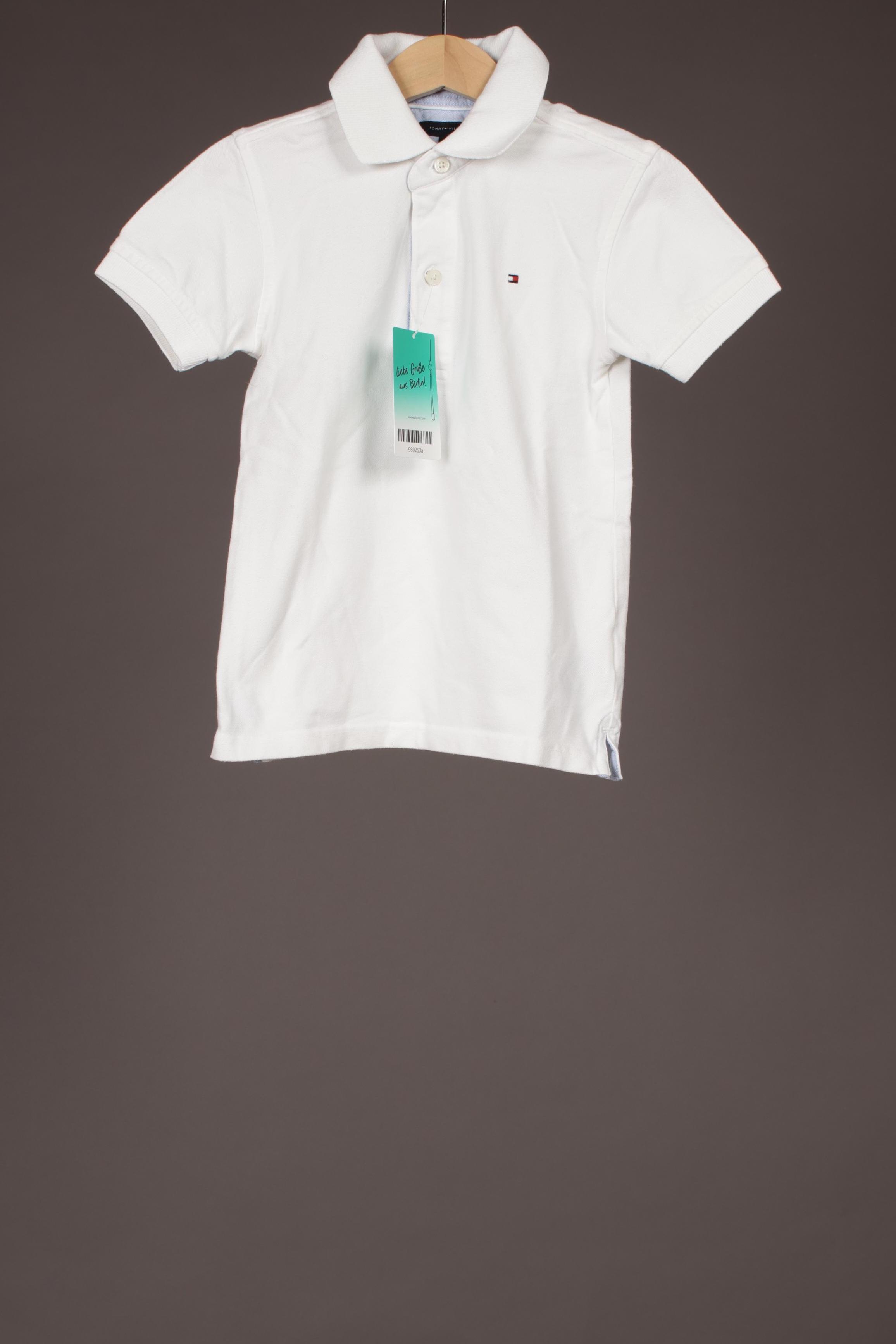 

Tommy Hilfiger Jungen Poloshirt, weiß, Gr. 110