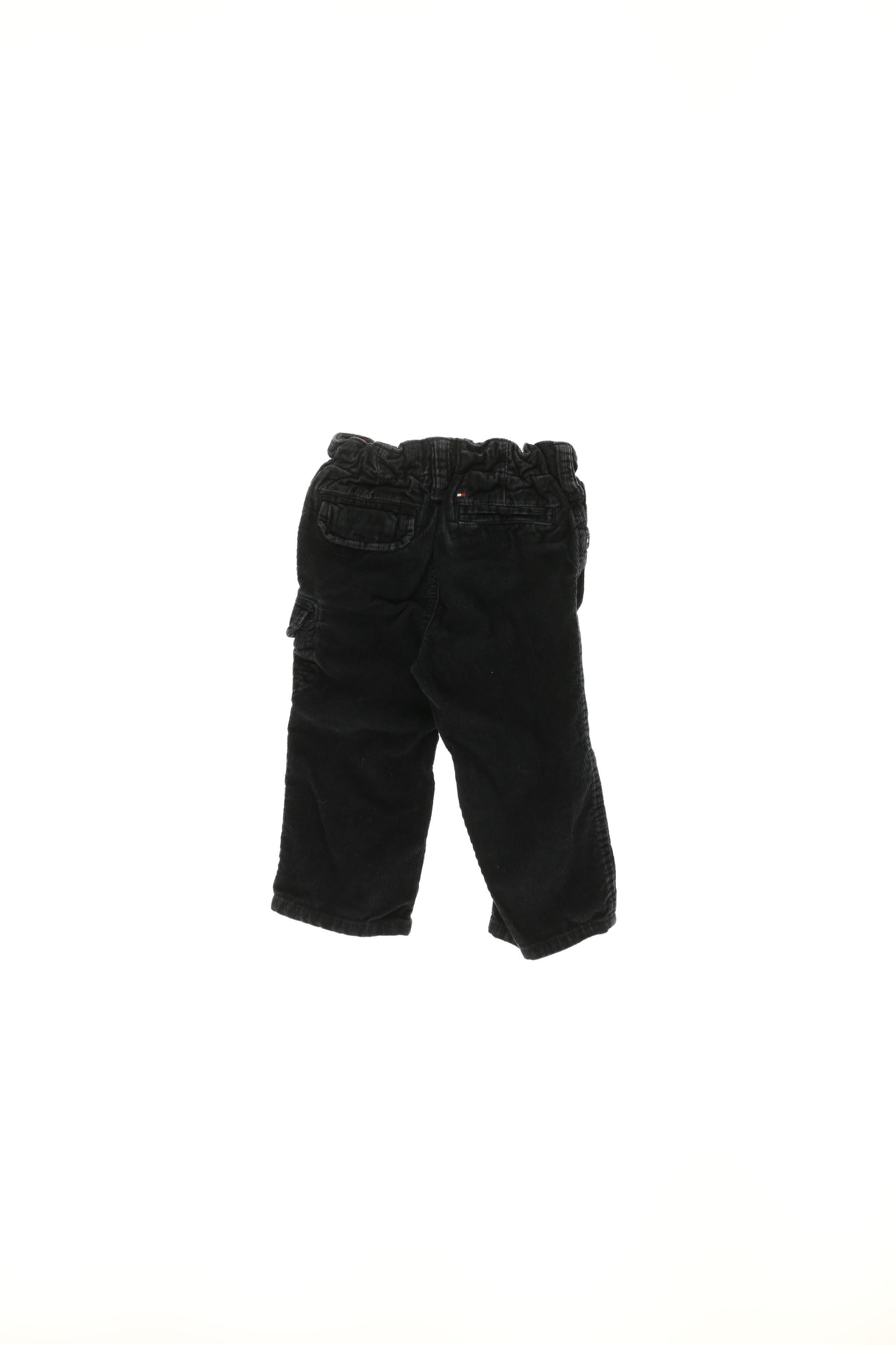 Thumbnail - Tommy Hilfiger Jungen Stoffhose, schwarz, Gr. 80