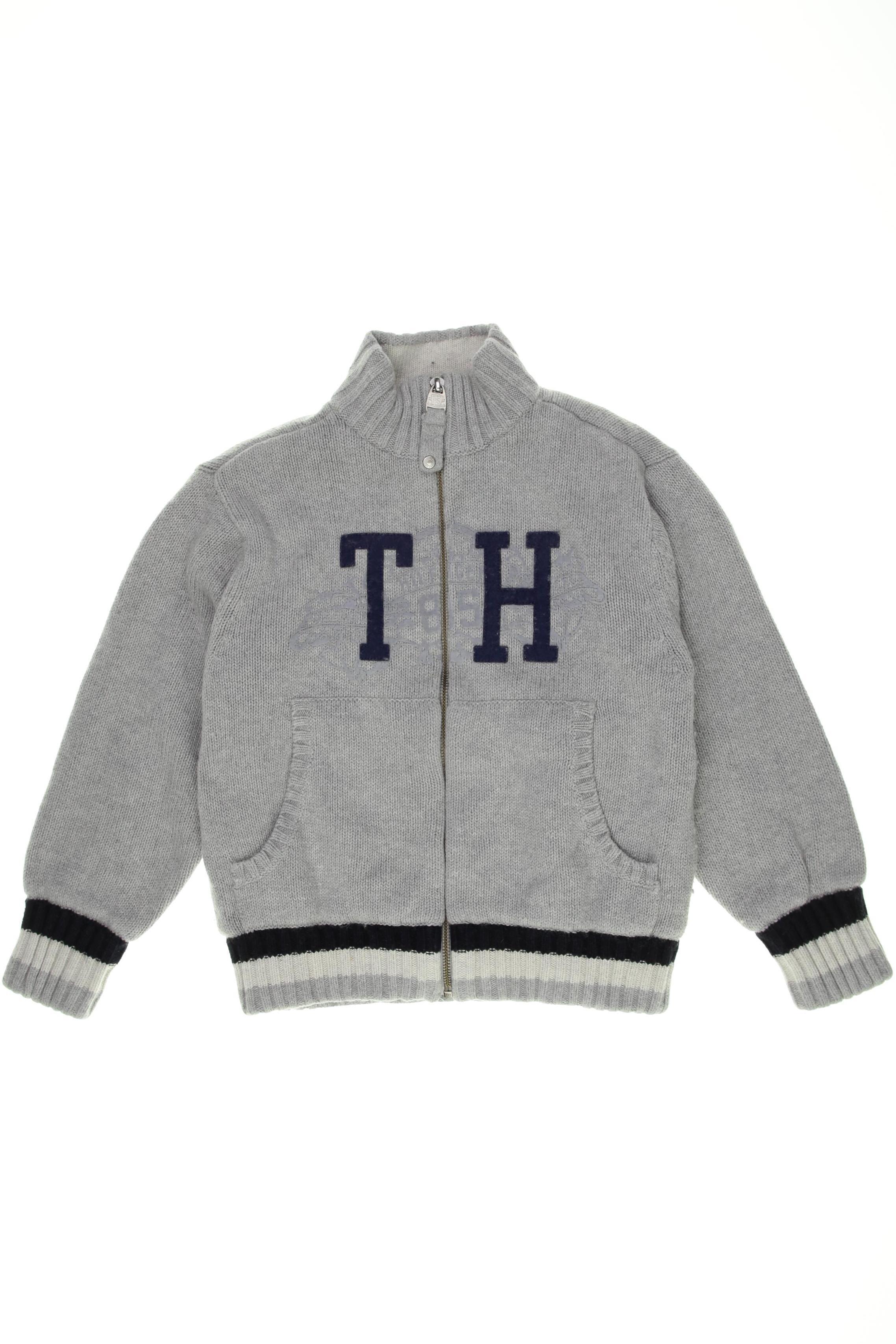 

Tommy Hilfiger Jungen Strickjacke, grau, Gr. 128