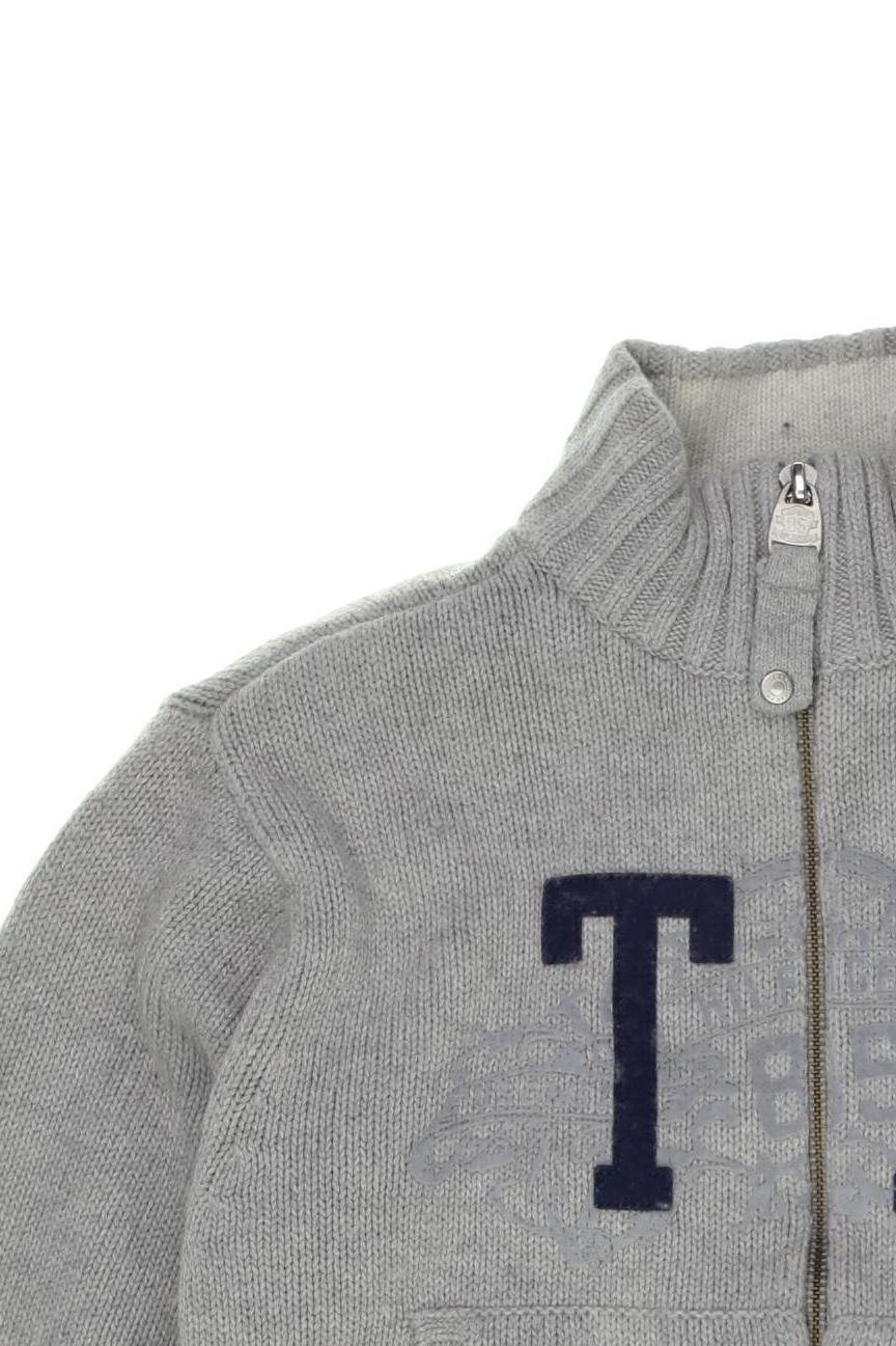 Thumbnail - Tommy Hilfiger Jungen Strickjacke, grau, Gr. 128