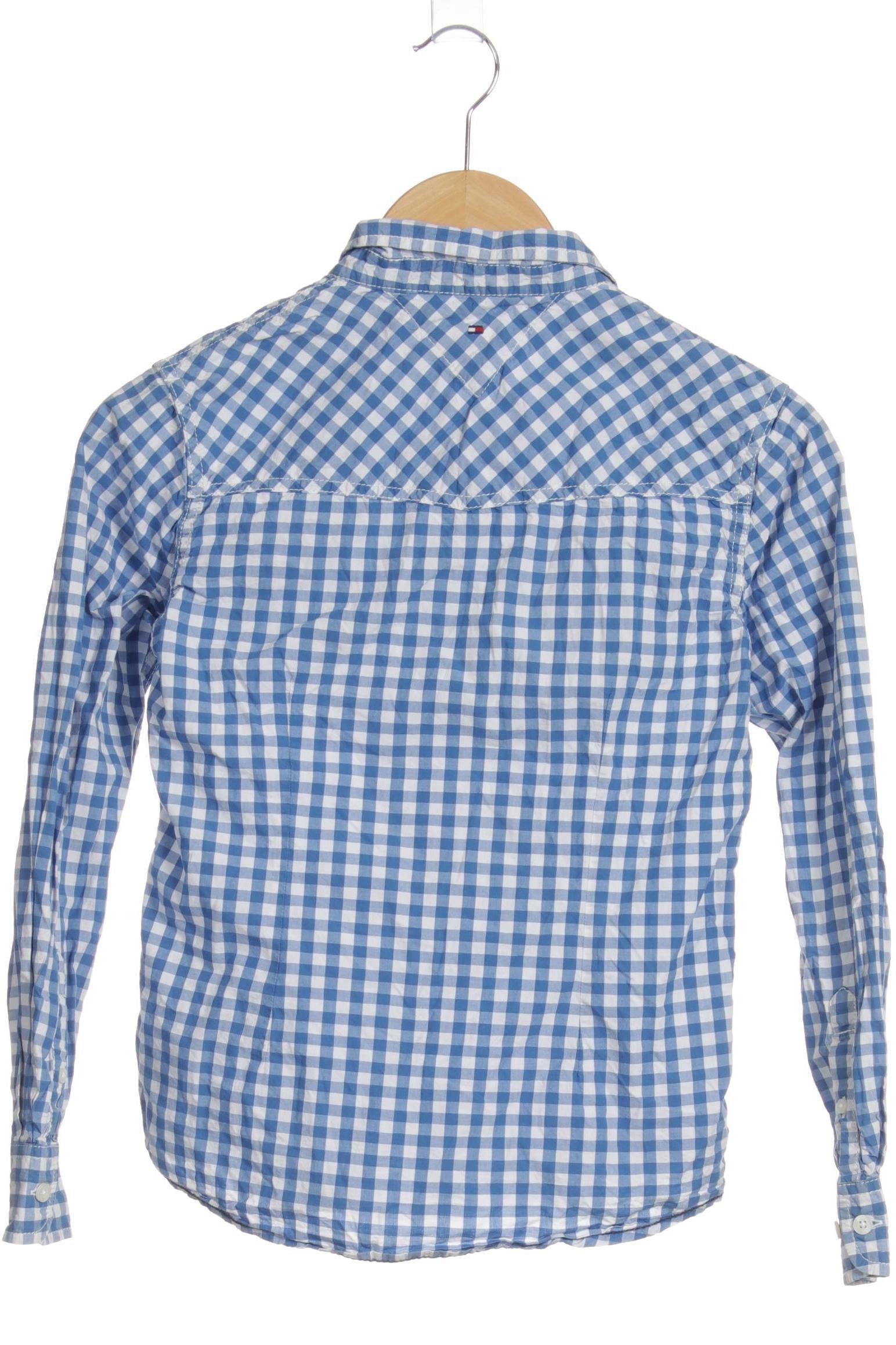 Thumbnail - Tommy Hilfiger Mädchen Bluse, blau, Gr. 152