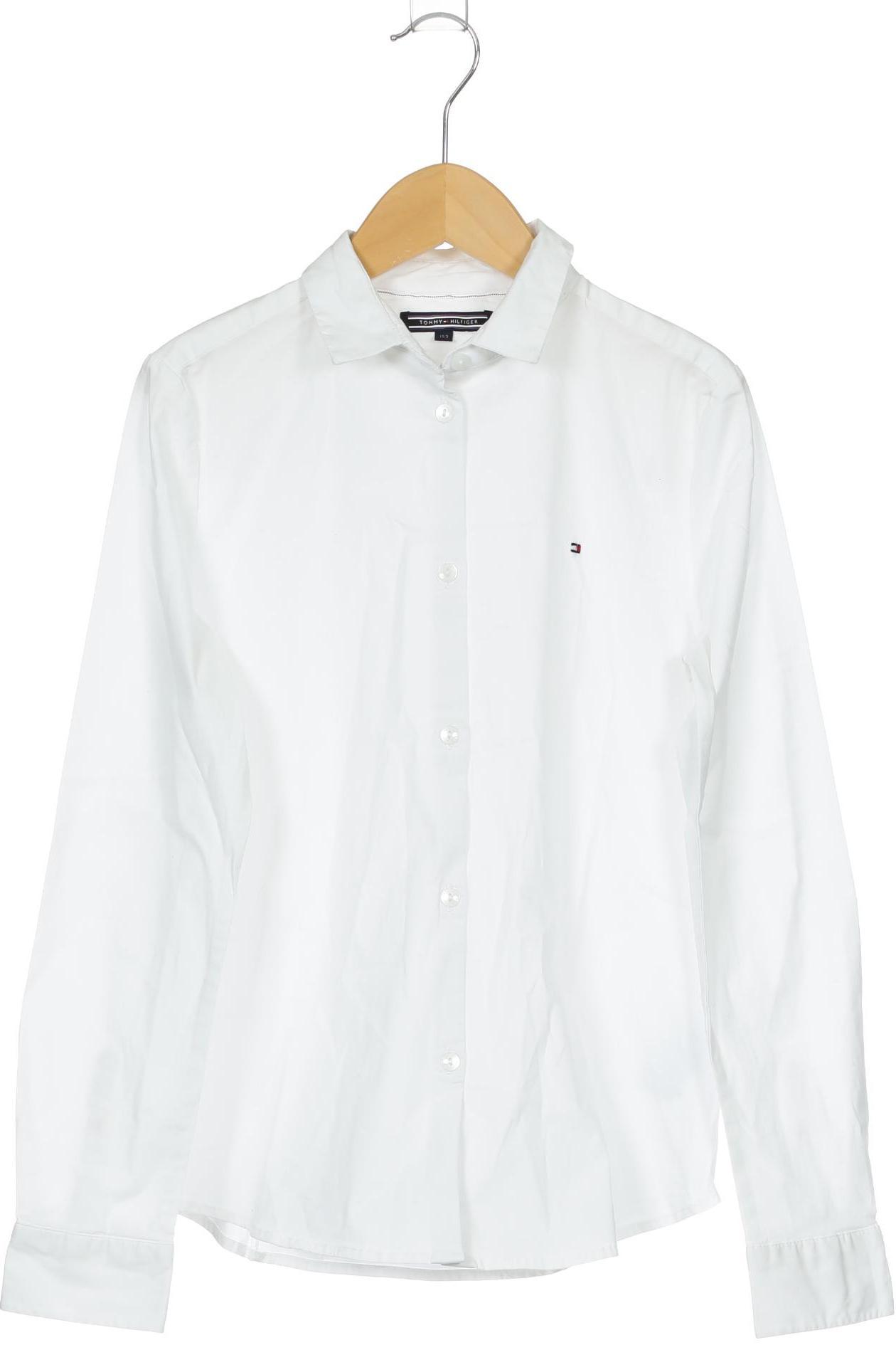 

Tommy Hilfiger Mädchen Bluse, weiß, Gr. 152