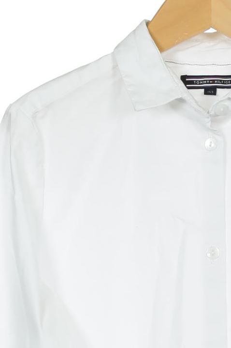 Thumbnail - Tommy Hilfiger Mädchen Bluse, weiß, Gr. 152