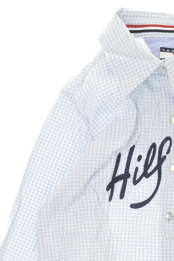 Thumbnail - Tommy Hilfiger Mädchen Bluse, blau, Gr. 128