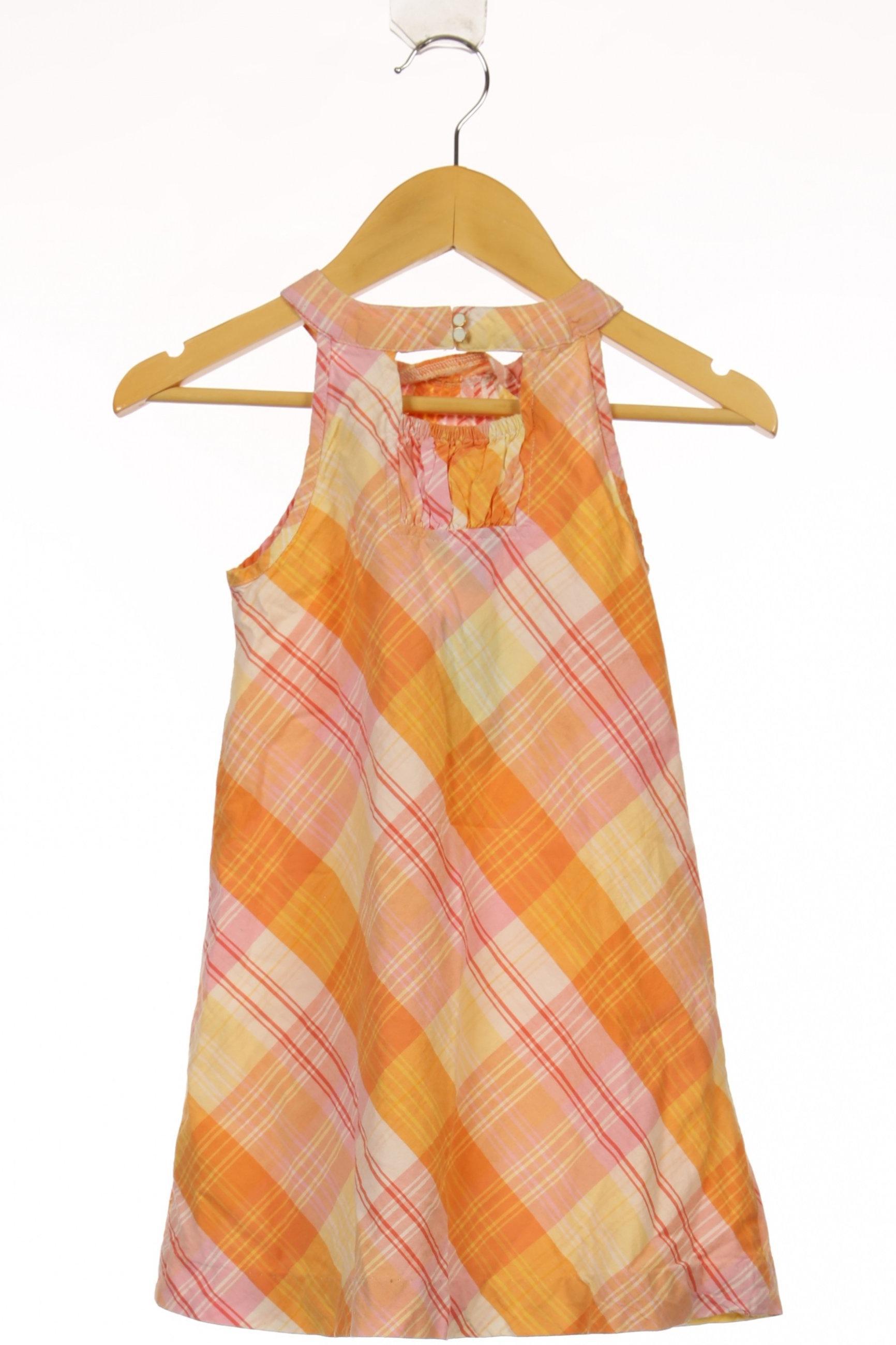 Thumbnail - Tommy Hilfiger Mädchen Kleid, orange, Gr. 104