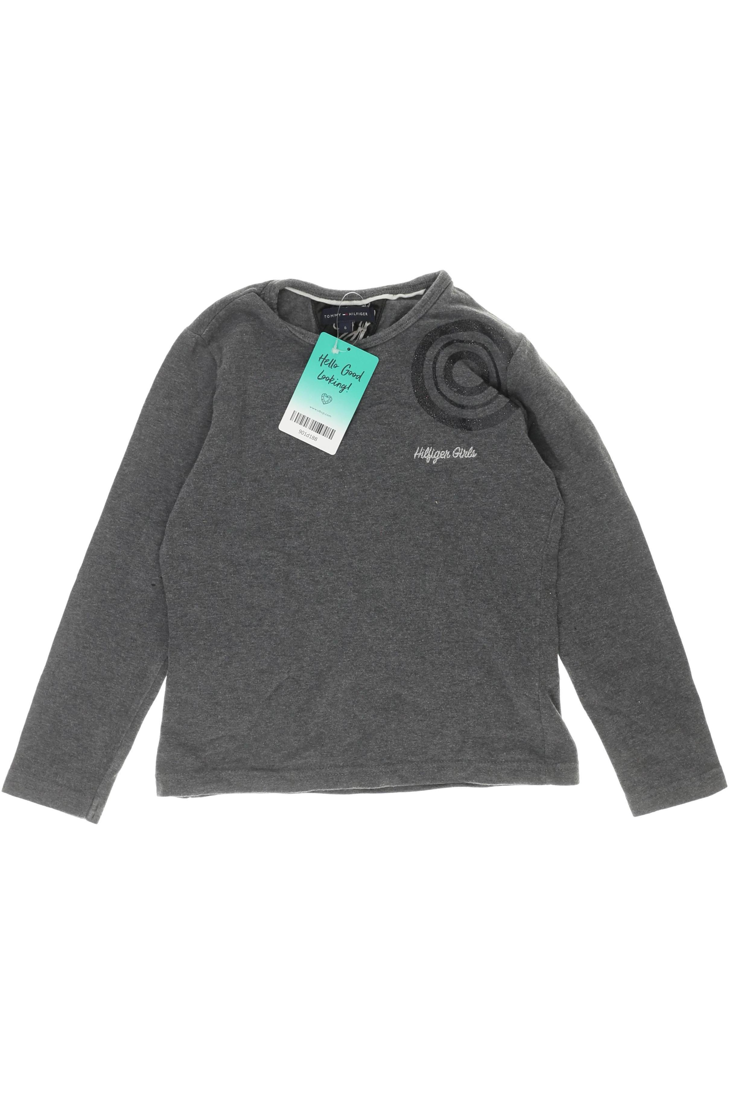 

Tommy Hilfiger Mädchen Langarmshirt, grau, Gr. 116
