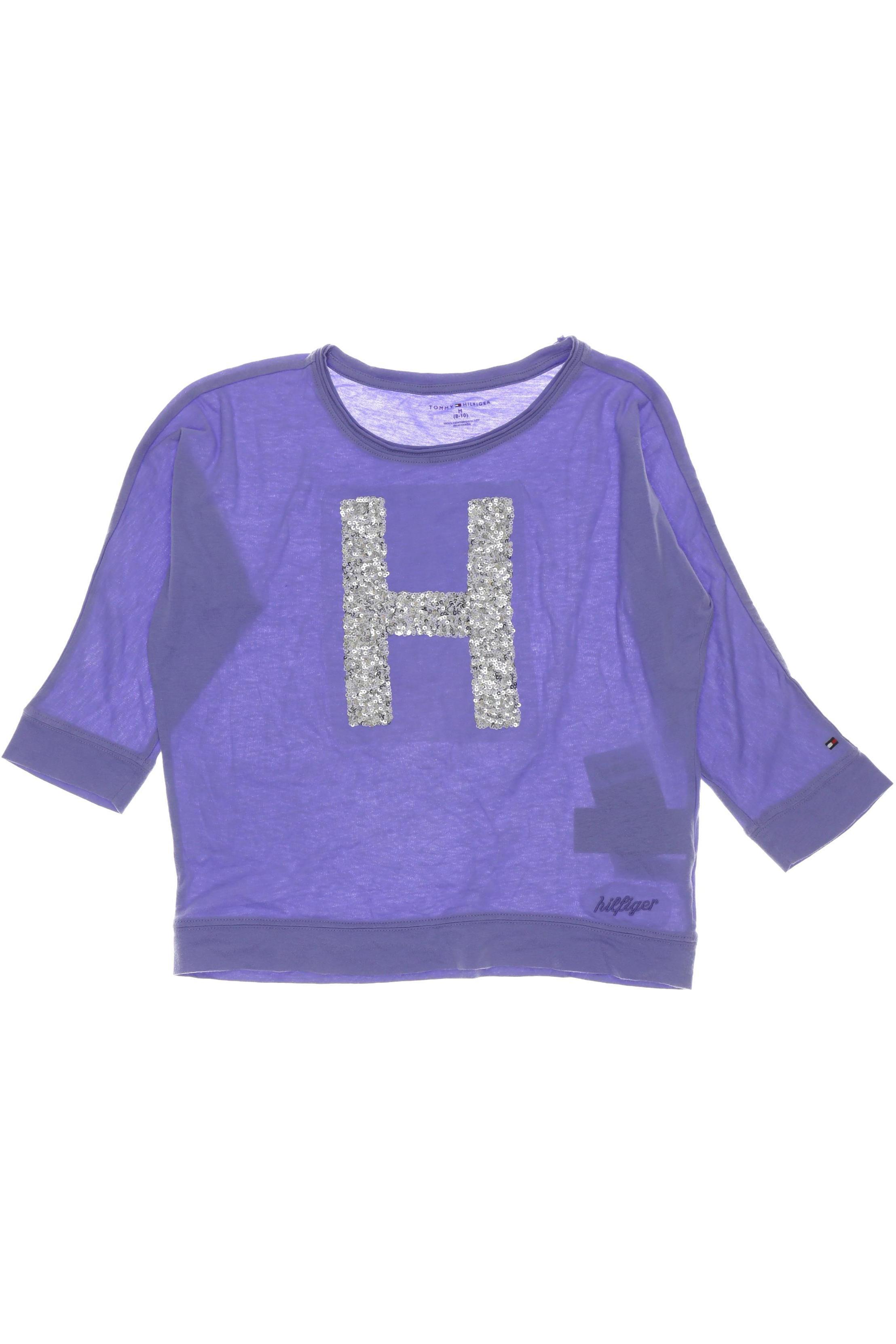 

Tommy Hilfiger Mädchen Langarmshirt, lila, Gr. 128