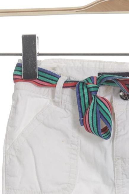 Thumbnail - Tommy Hilfiger Mädchen Stoffhose, weiß, Gr. 80