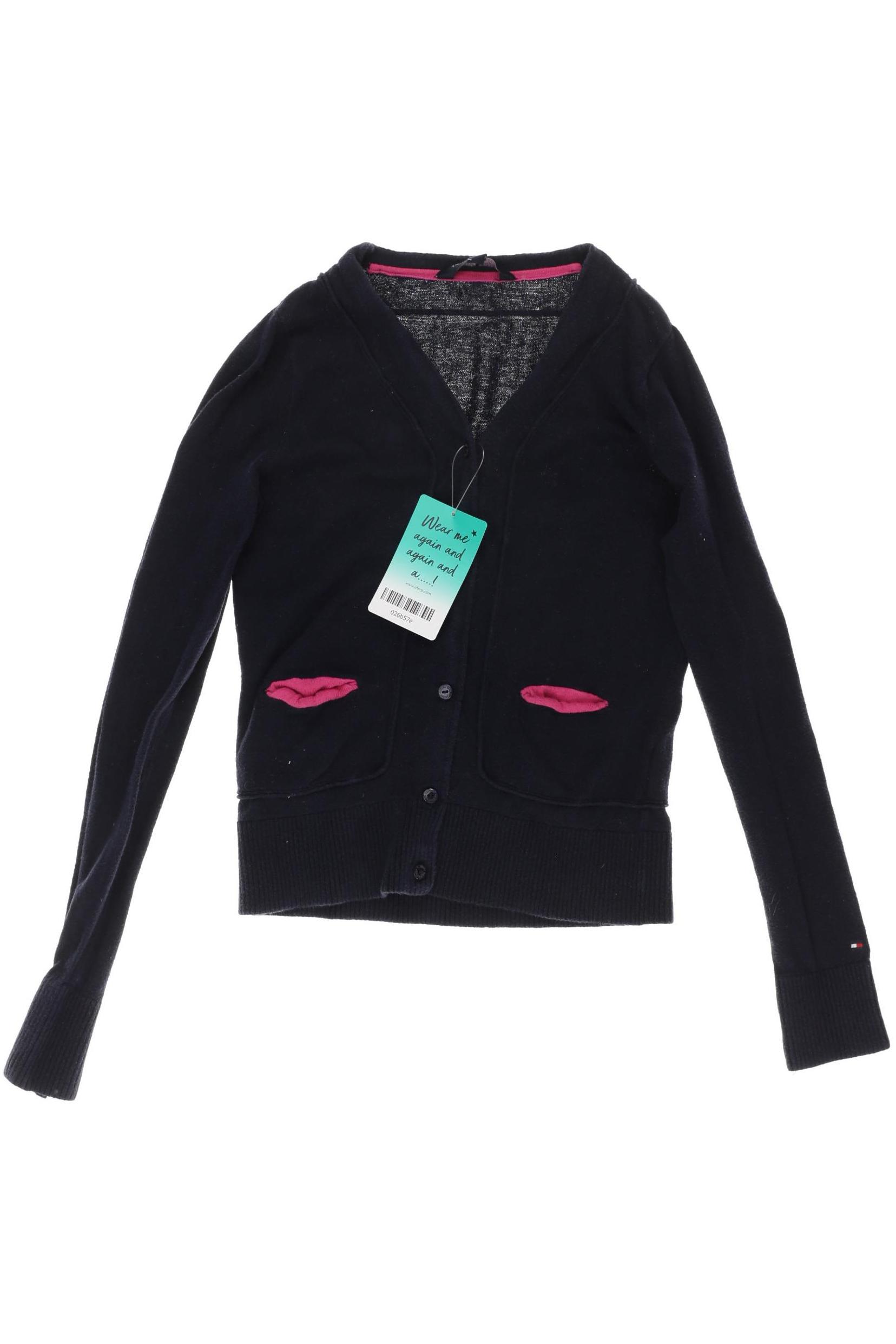 

Tommy Hilfiger Mädchen Strickjacke, blau, Gr. 140