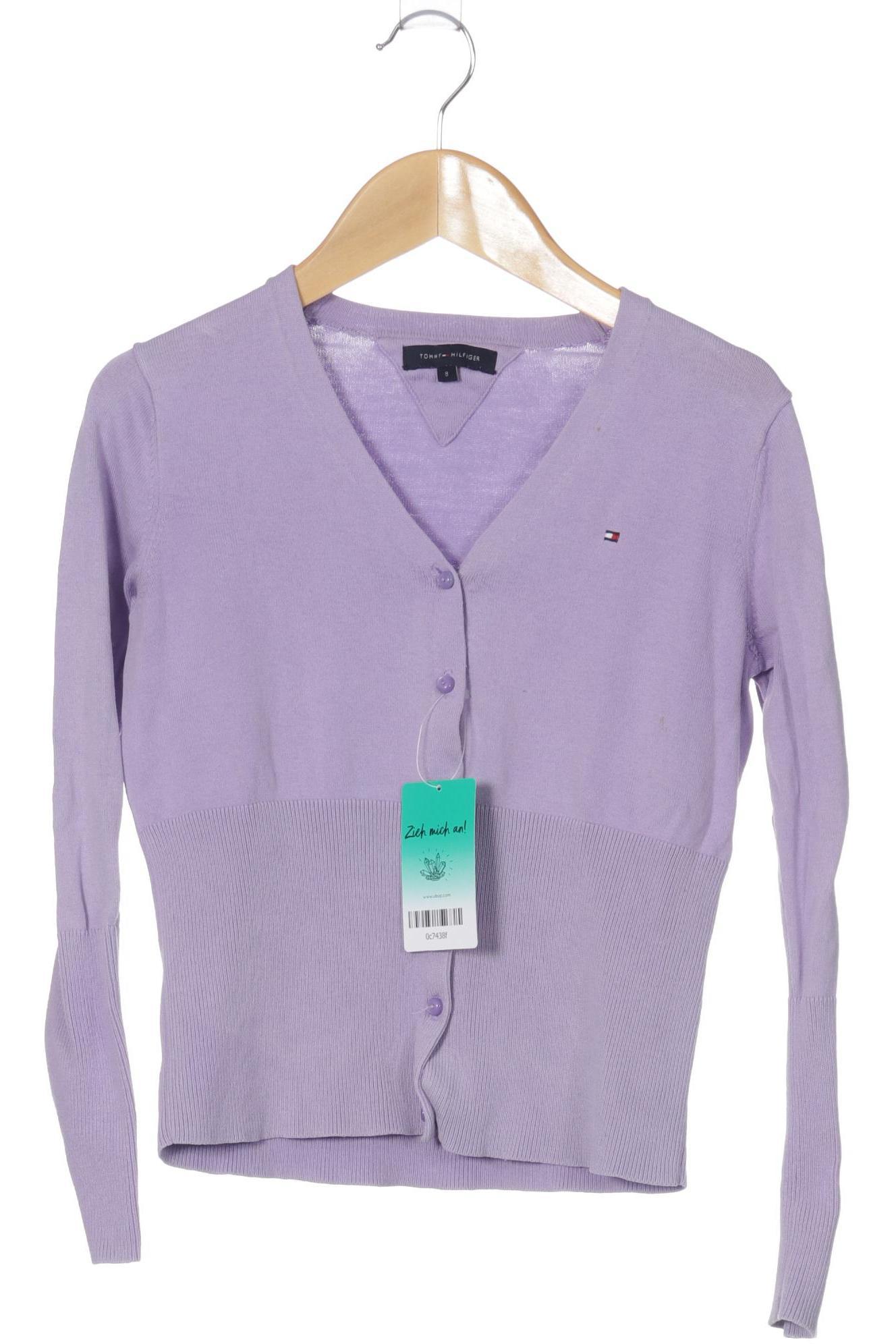 

Tommy Hilfiger Mädchen Strickjacke, lila, Gr. 128