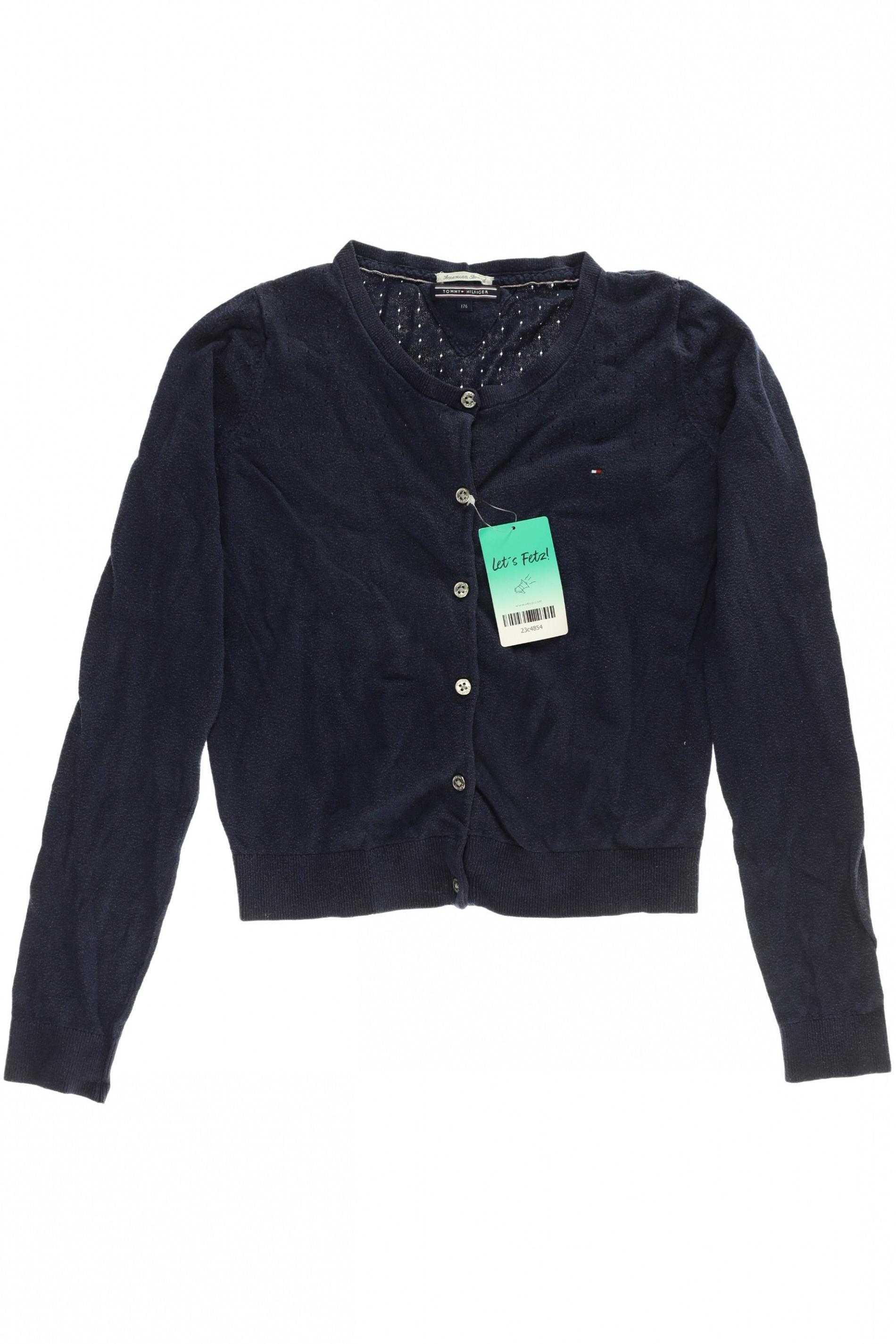 

Tommy Hilfiger Mädchen Strickjacke, blau, Gr. 176