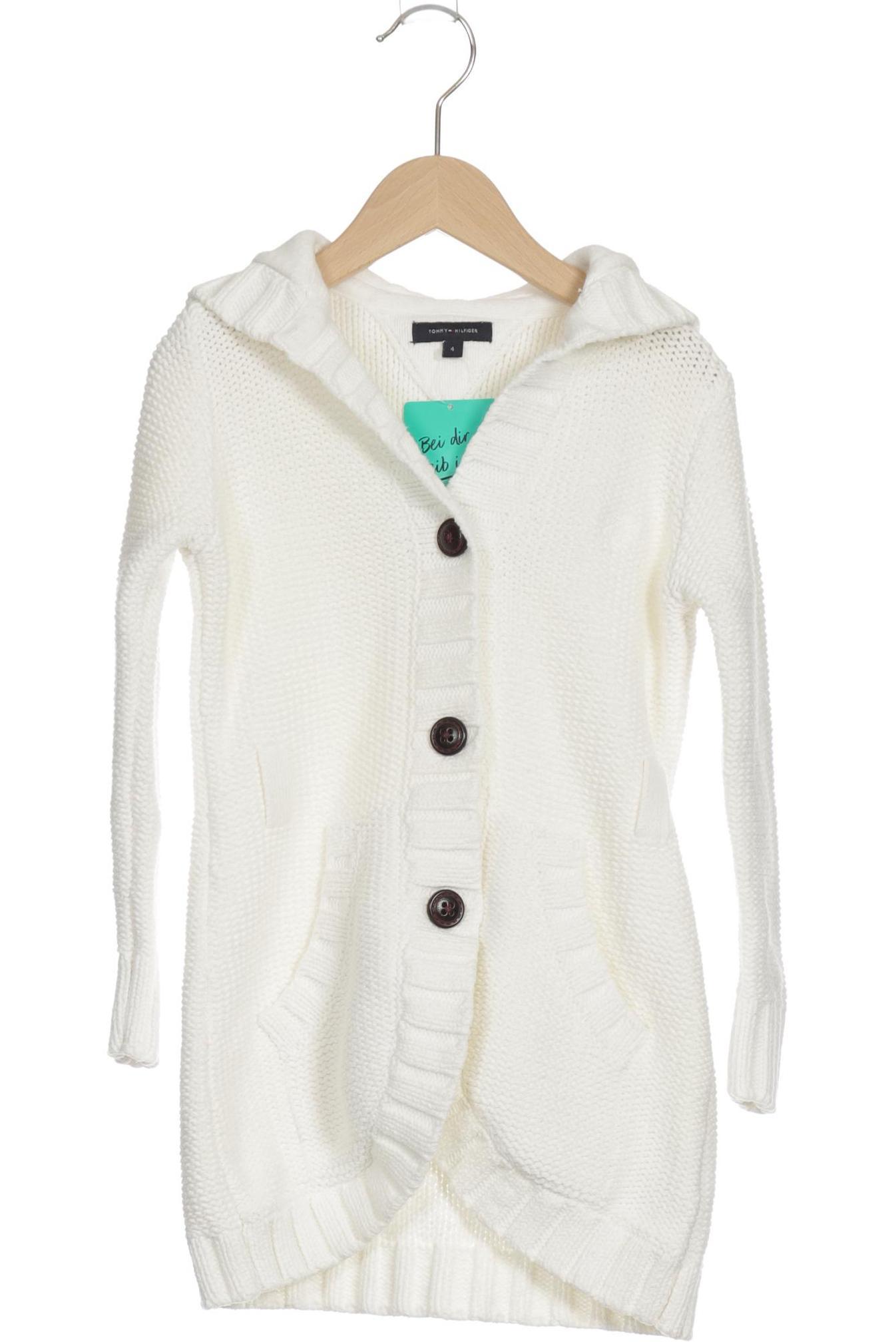 

Tommy Hilfiger Mädchen Strickjacke, weiß, Gr. 104