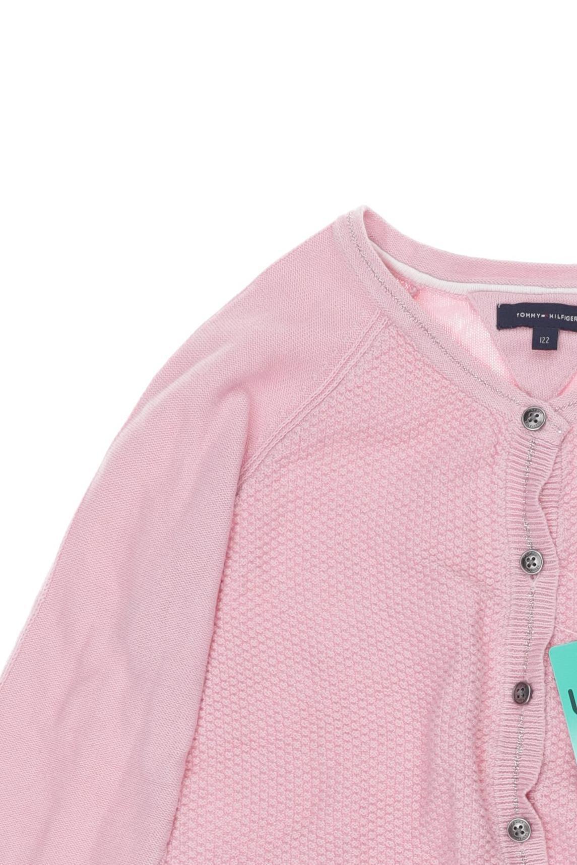 Thumbnail - Tommy Hilfiger Mädchen Strickjacke, pink, Gr. 122