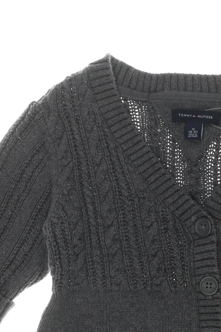 Thumbnail - Tommy Hilfiger Mädchen Strickjacke, grau, Gr.