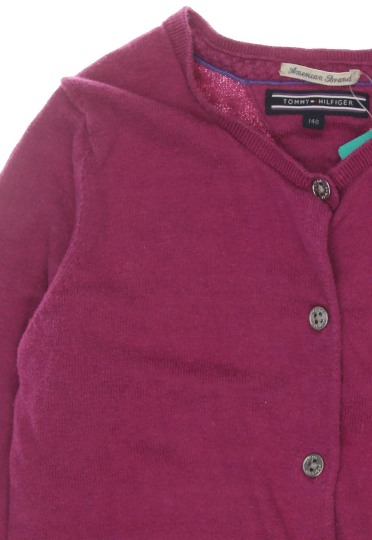 Thumbnail - Tommy Hilfiger Mädchen Strickjacke, pink, Gr. 140