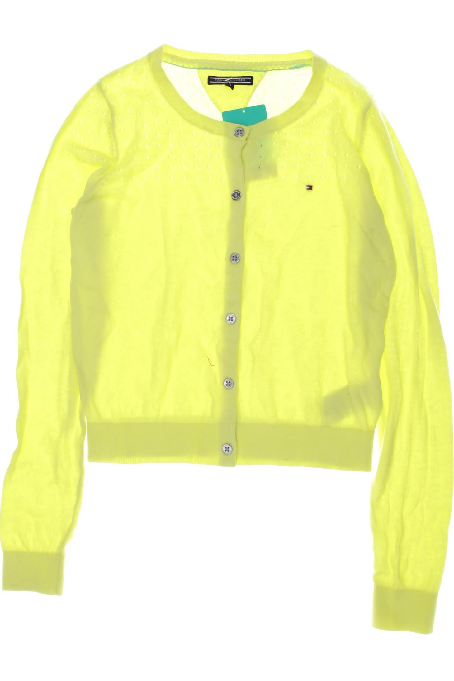 

Tommy Hilfiger Mädchen Strickjacke, gelb, Gr. 164