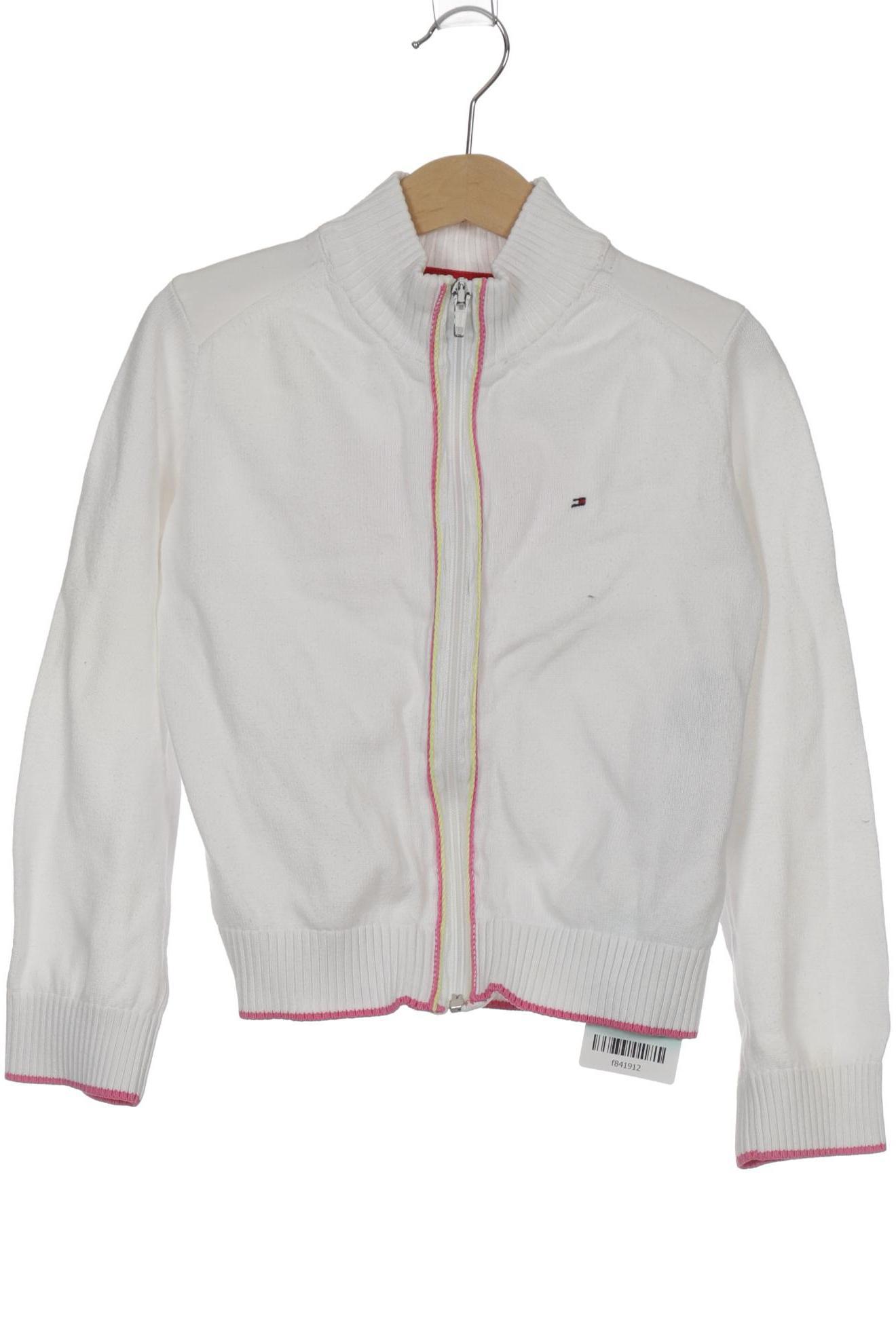 

Tommy Hilfiger Mädchen Strickjacke, weiß, Gr. 122
