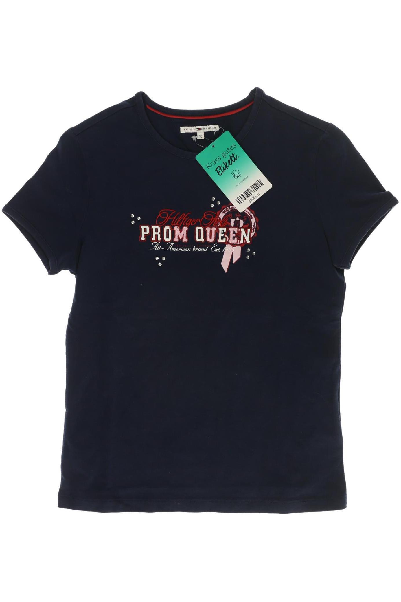

Tommy Hilfiger Damen T-Shirt, blau, Gr. 152