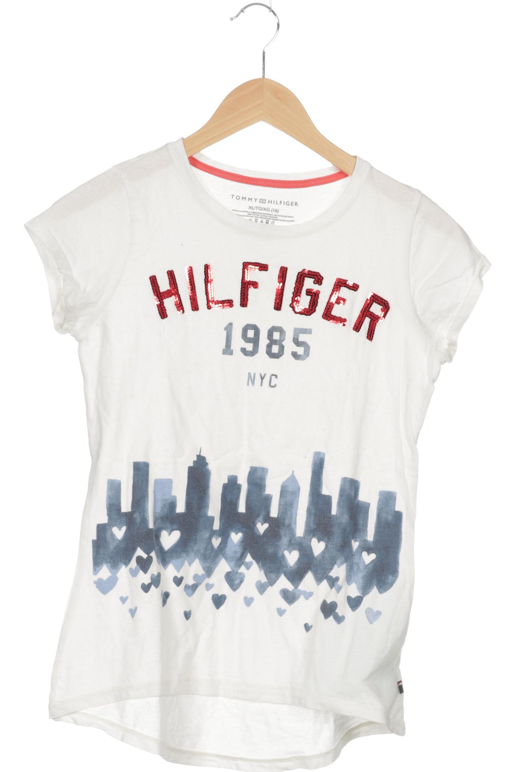 

Tommy Hilfiger Mädchen T-Shirt, weiß, Gr. 176