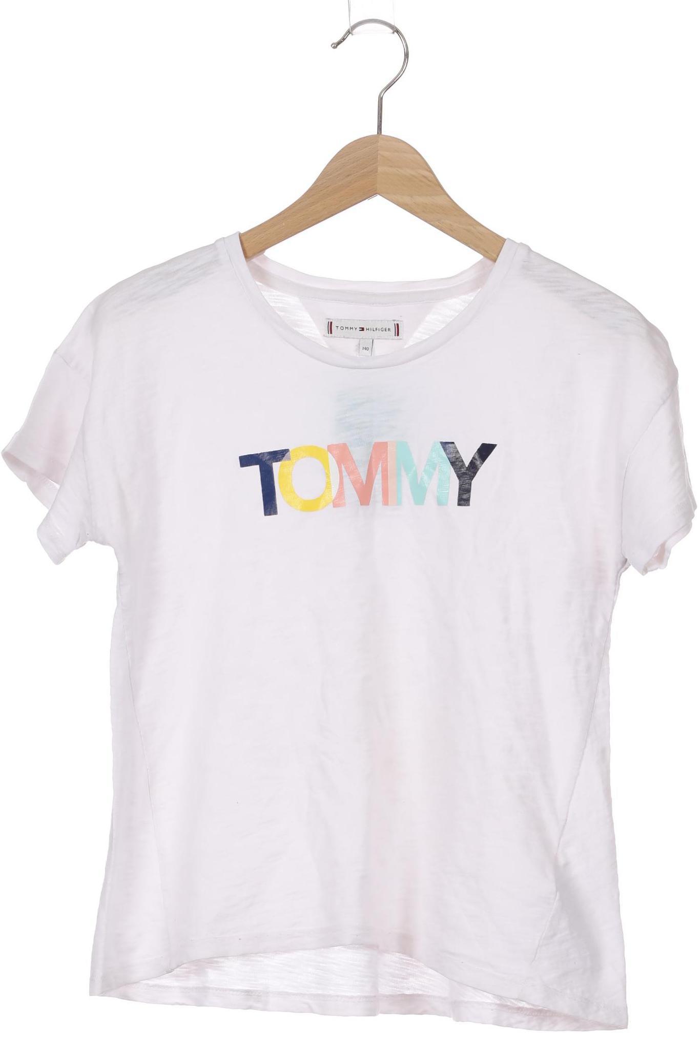 

Tommy Hilfiger Mädchen T-Shirt, weiß, Gr. 140