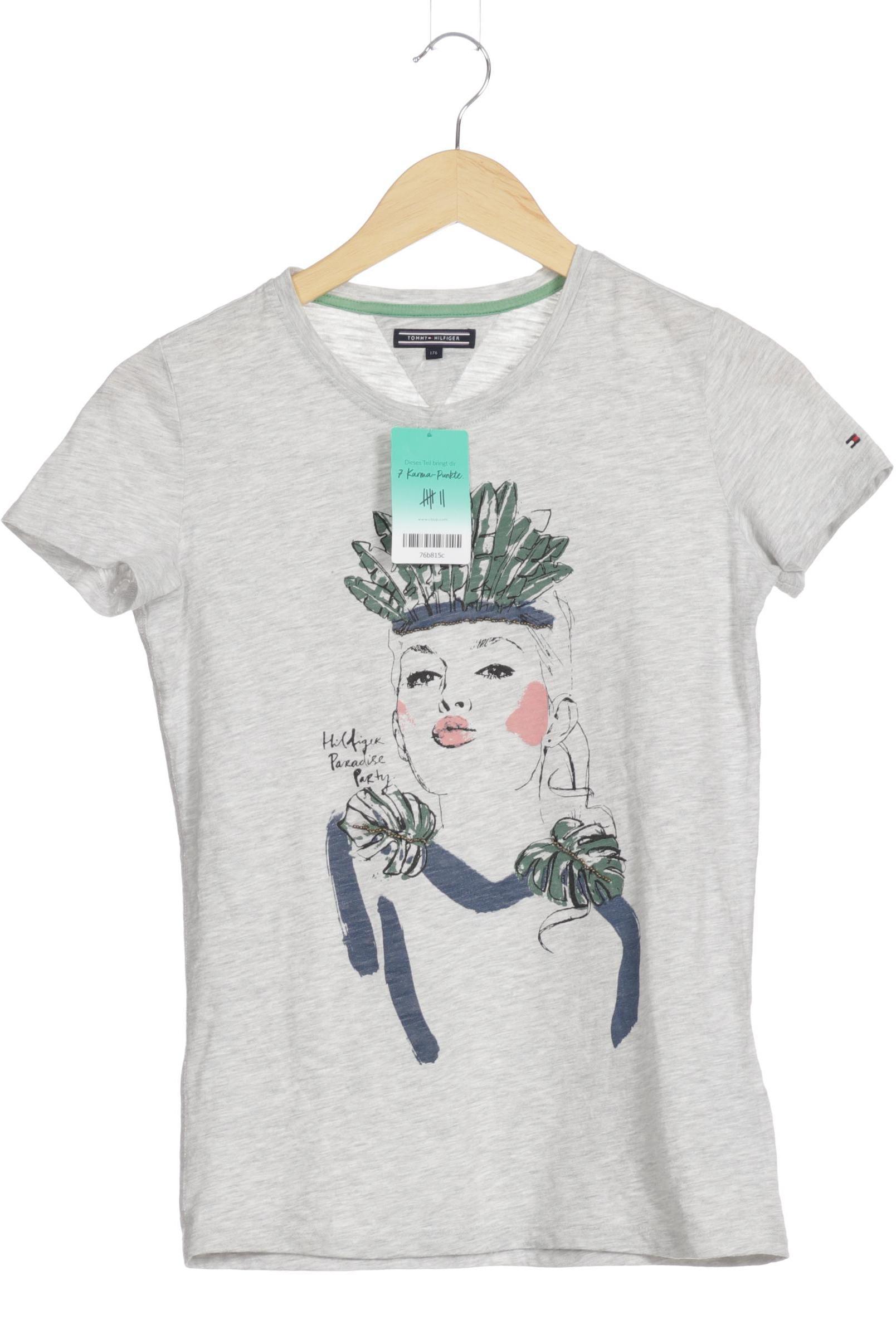 

Tommy Hilfiger Mädchen T-Shirt, grau, Gr. 176