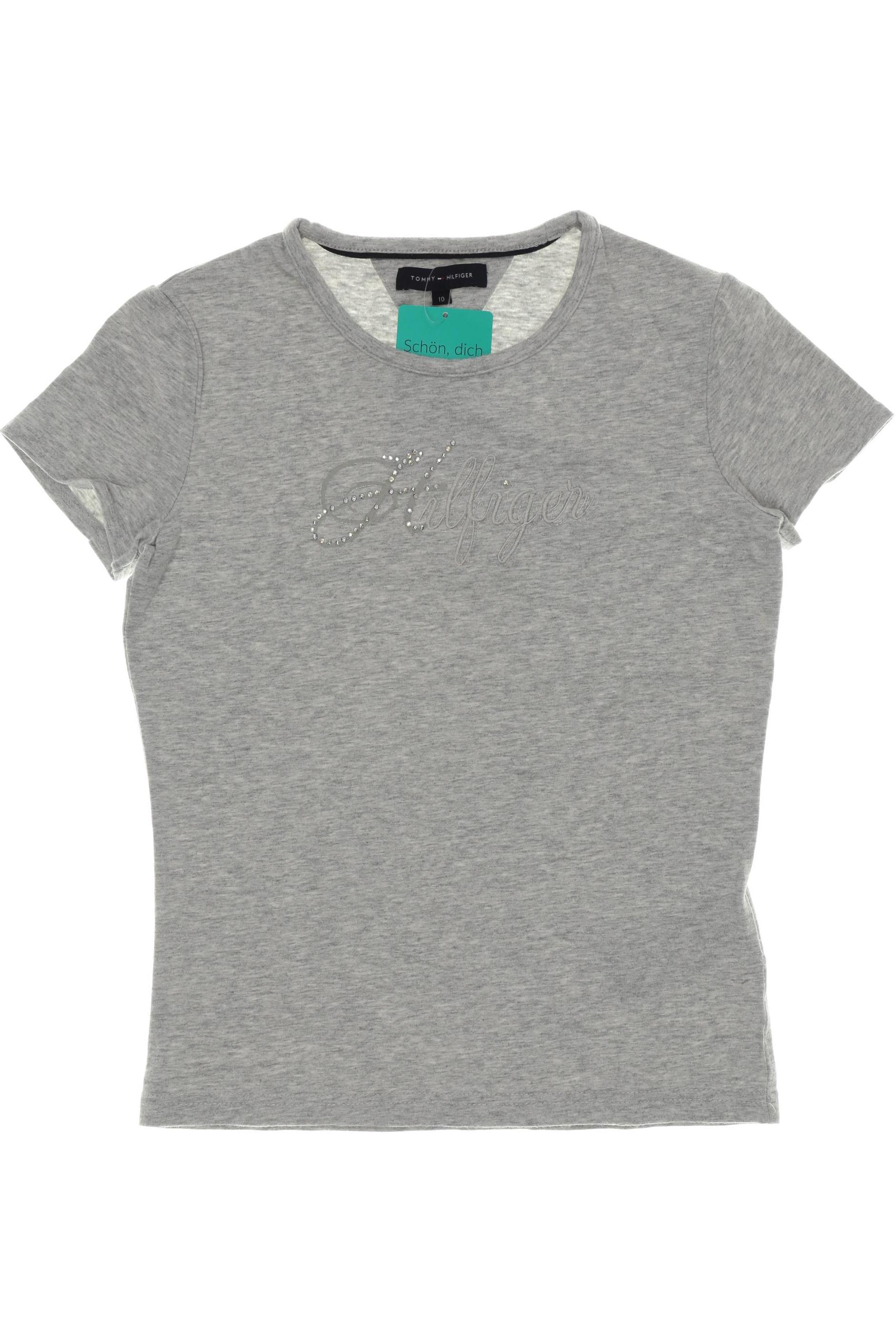 

Tommy Hilfiger Mädchen T-Shirt, grau, Gr. 140