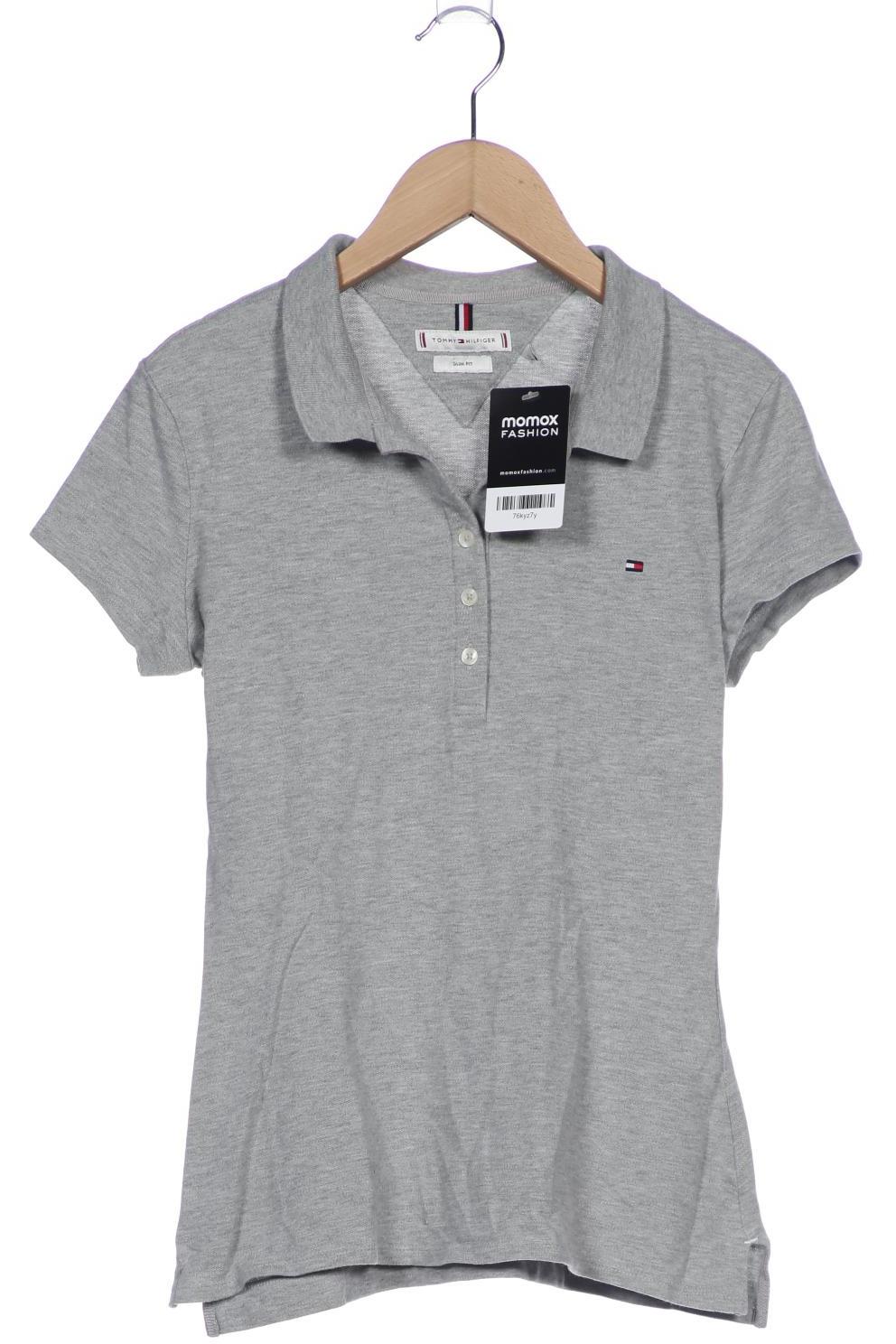 

Tommy Hilfiger Damen Poloshirt, grau, Gr. 36