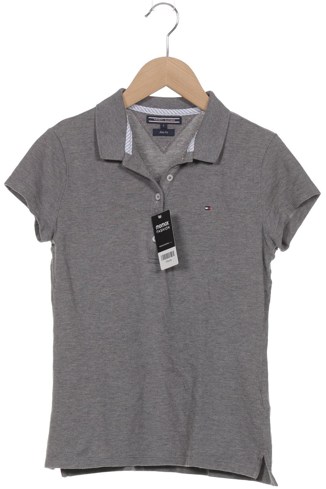 

Tommy Hilfiger Damen Poloshirt, grau, Gr. 36