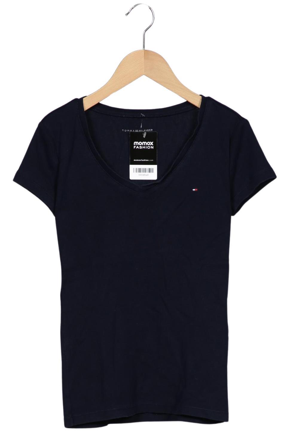 

Tommy Hilfiger Damen T-Shirt, marineblau, Gr. 36