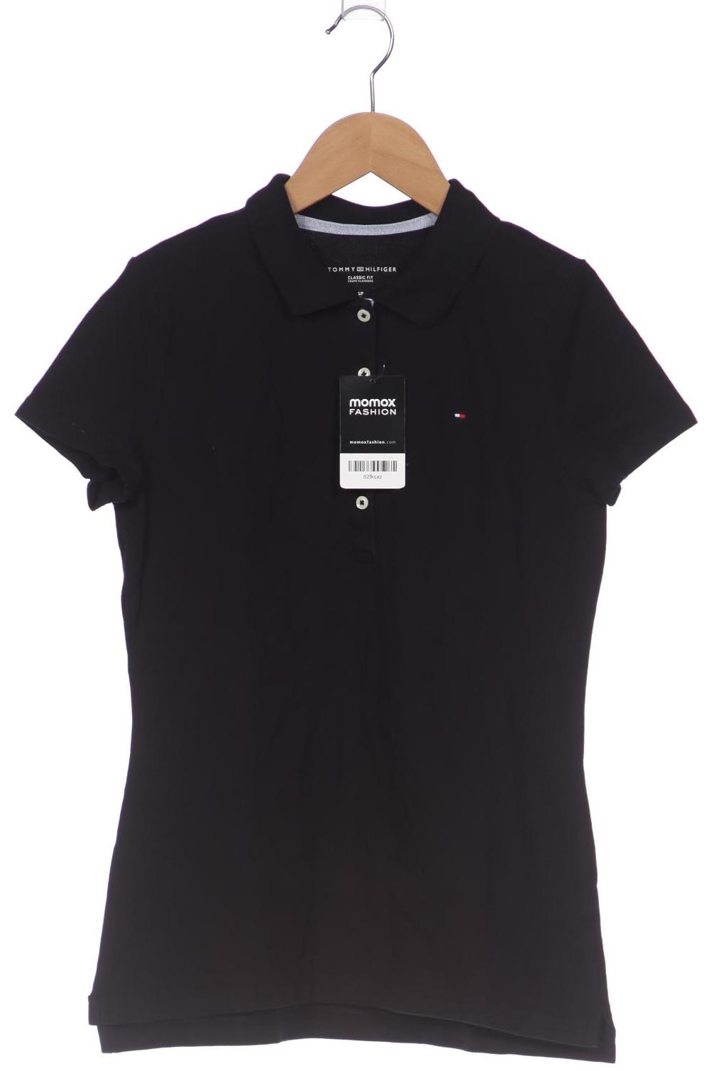 

Tommy Hilfiger Damen Poloshirt, schwarz, Gr. 36