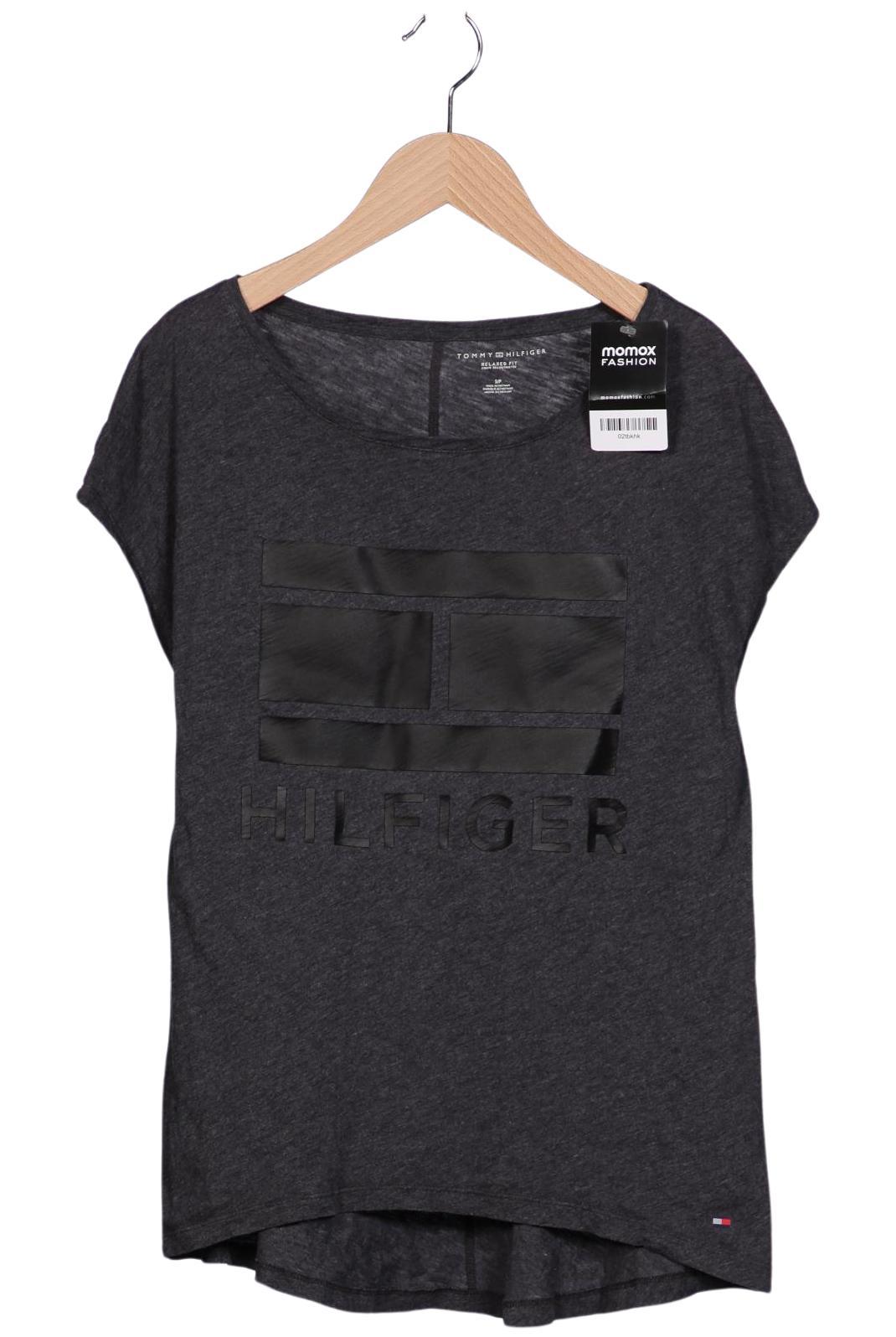 

Tommy Hilfiger Damen T-Shirt, grau, Gr. 36