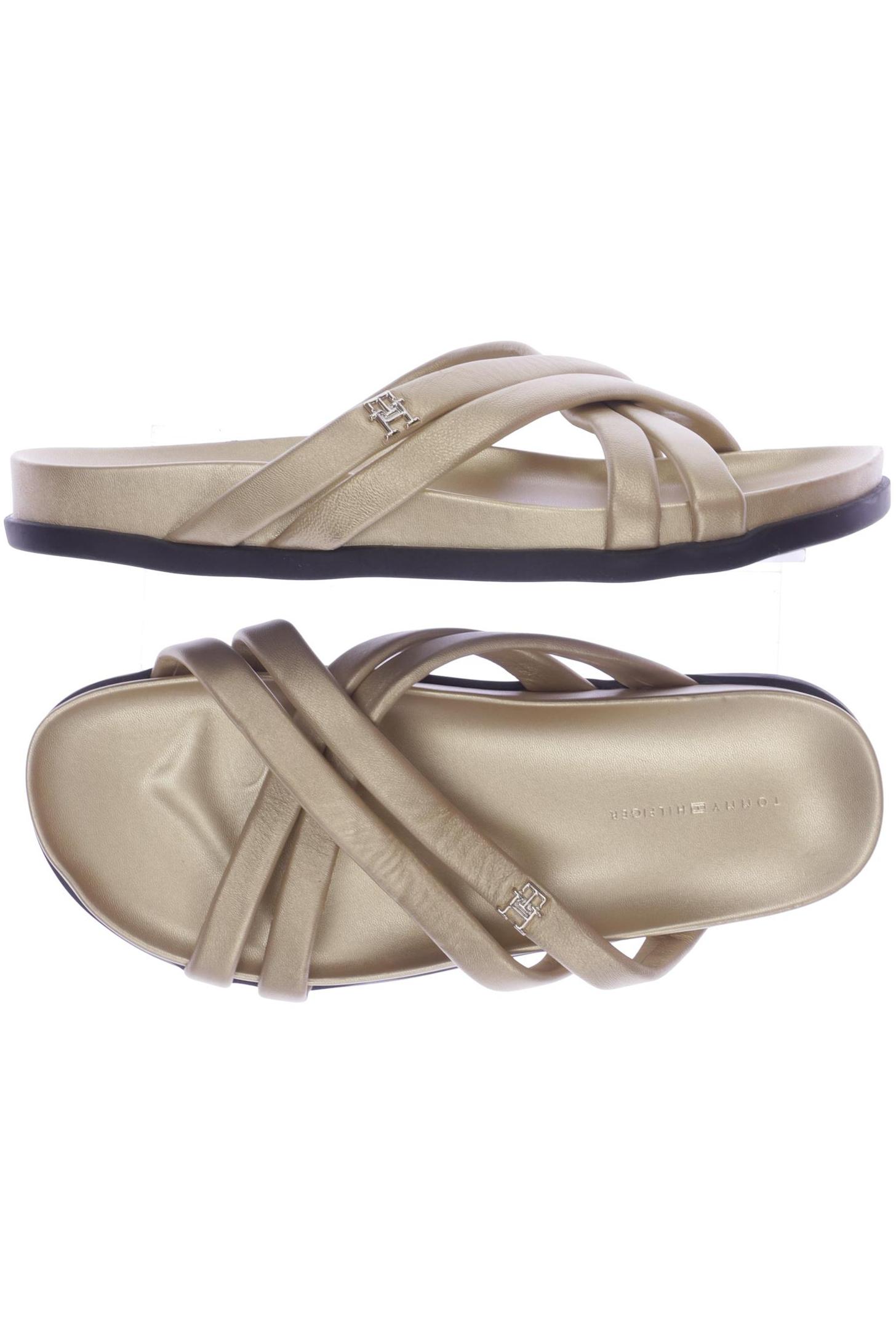 

Tommy Hilfiger Damen Sandale, gold