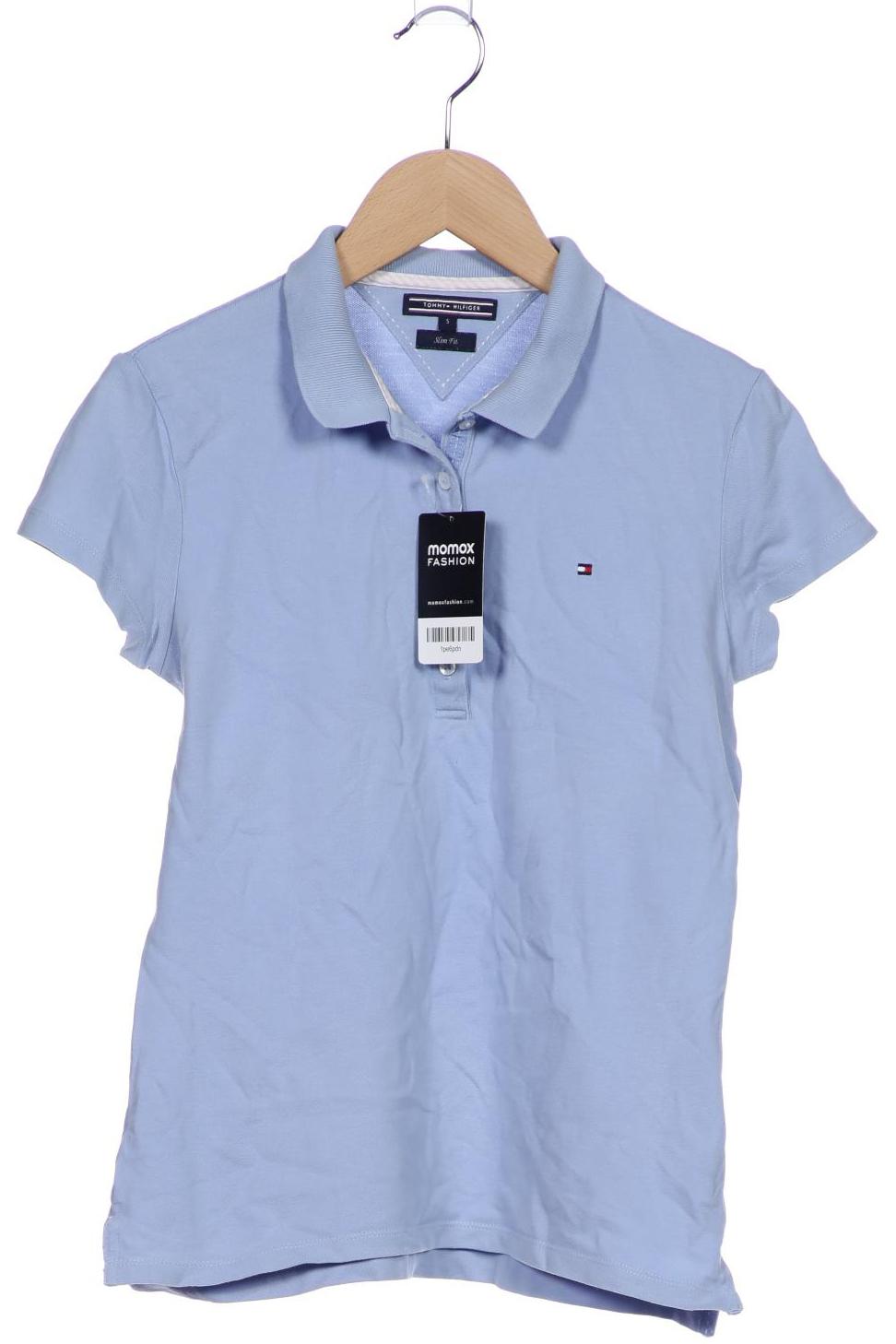 

Tommy Hilfiger Damen Poloshirt, hellblau, Gr. 36