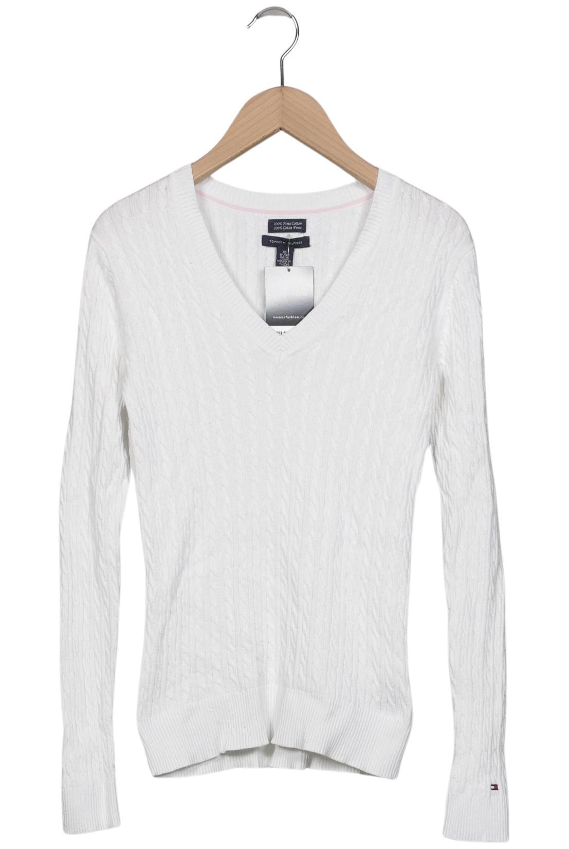 

Tommy Hilfiger Damen Pullover, weiß, Gr. 34