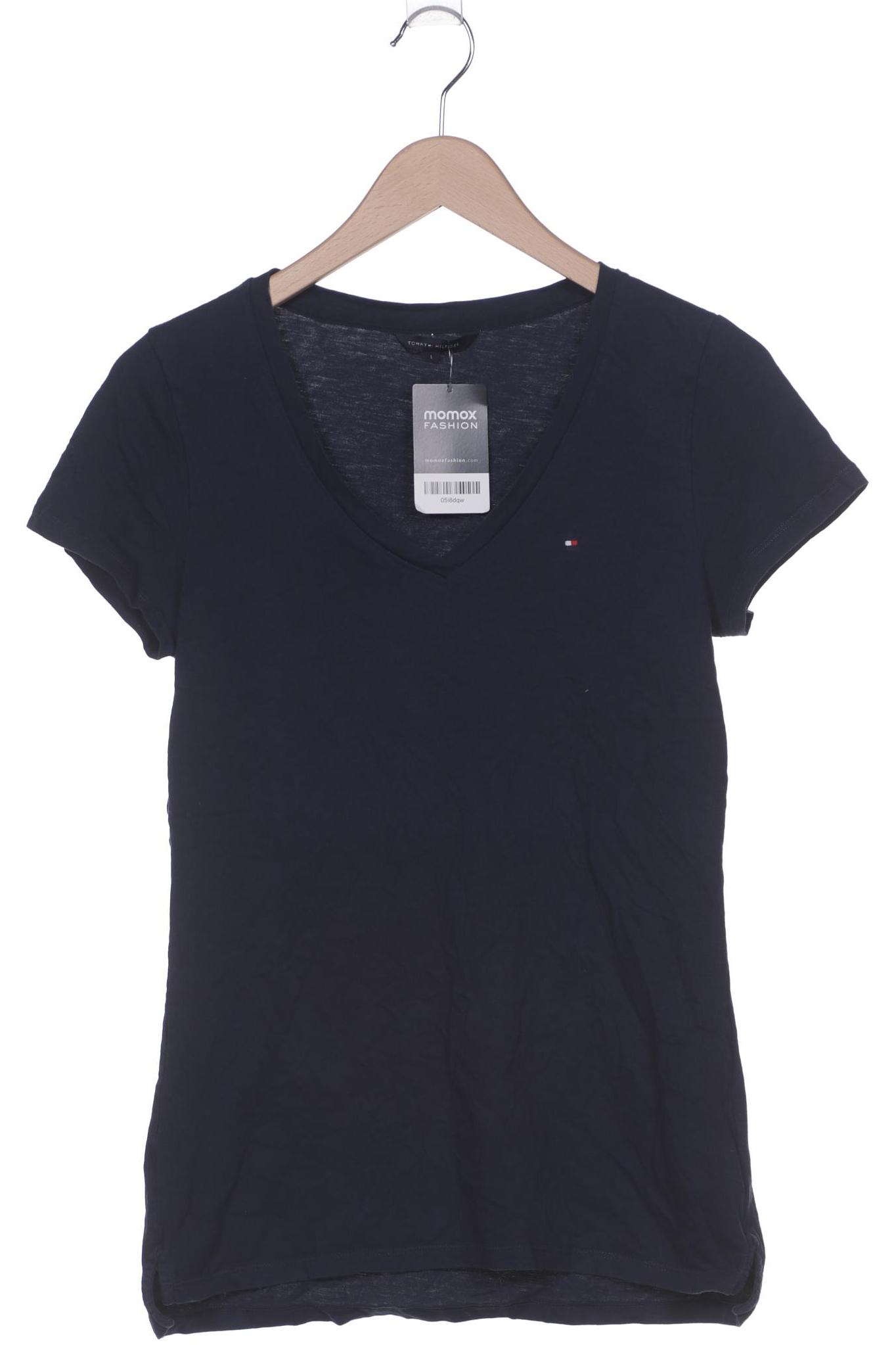 

Tommy Hilfiger Damen T-Shirt, marineblau, Gr. 42