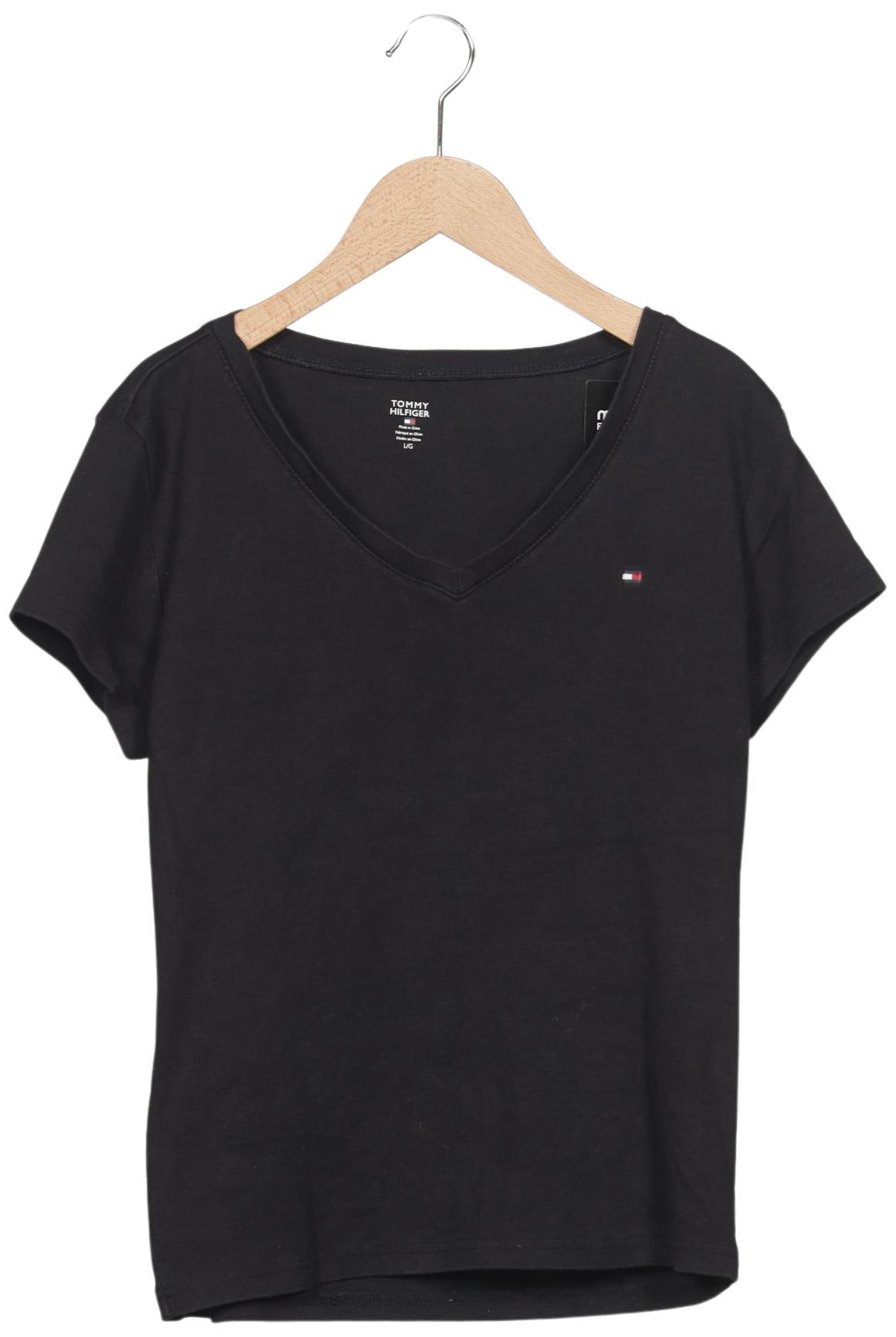 

Tommy Hilfiger Damen T-Shirt, schwarz, Gr. 42