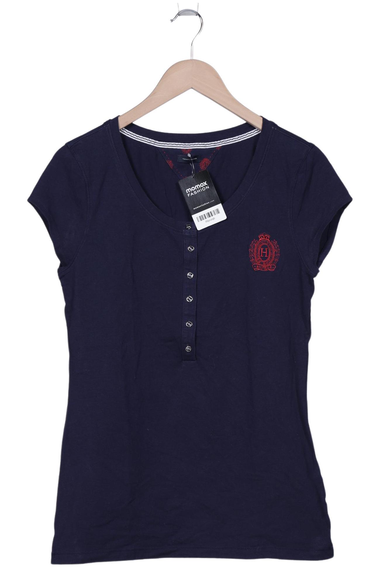 

Tommy Hilfiger Damen T-Shirt, marineblau, Gr. 42