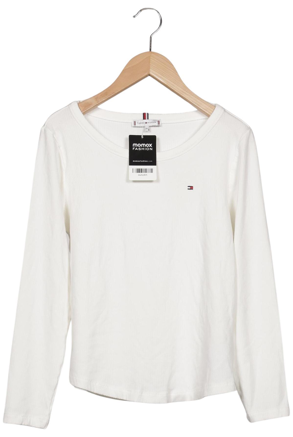 

Tommy Hilfiger Damen Langarmshirt, weiß, Gr. 44