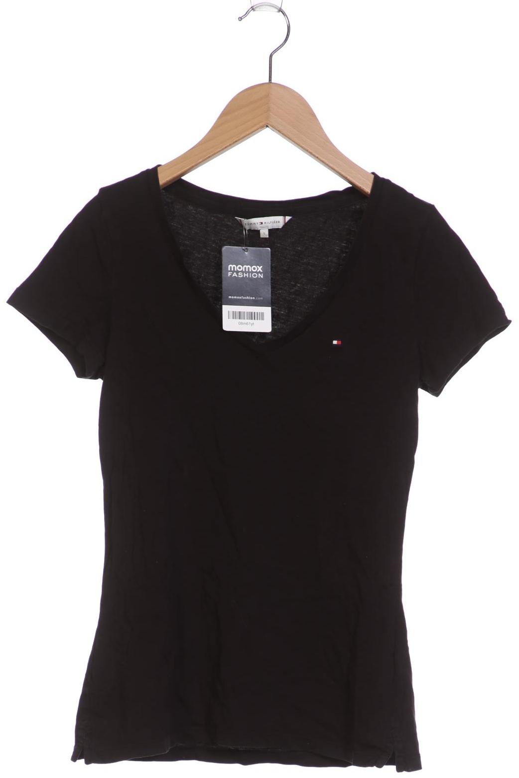 

Tommy Hilfiger Damen T-Shirt, schwarz, Gr. 36
