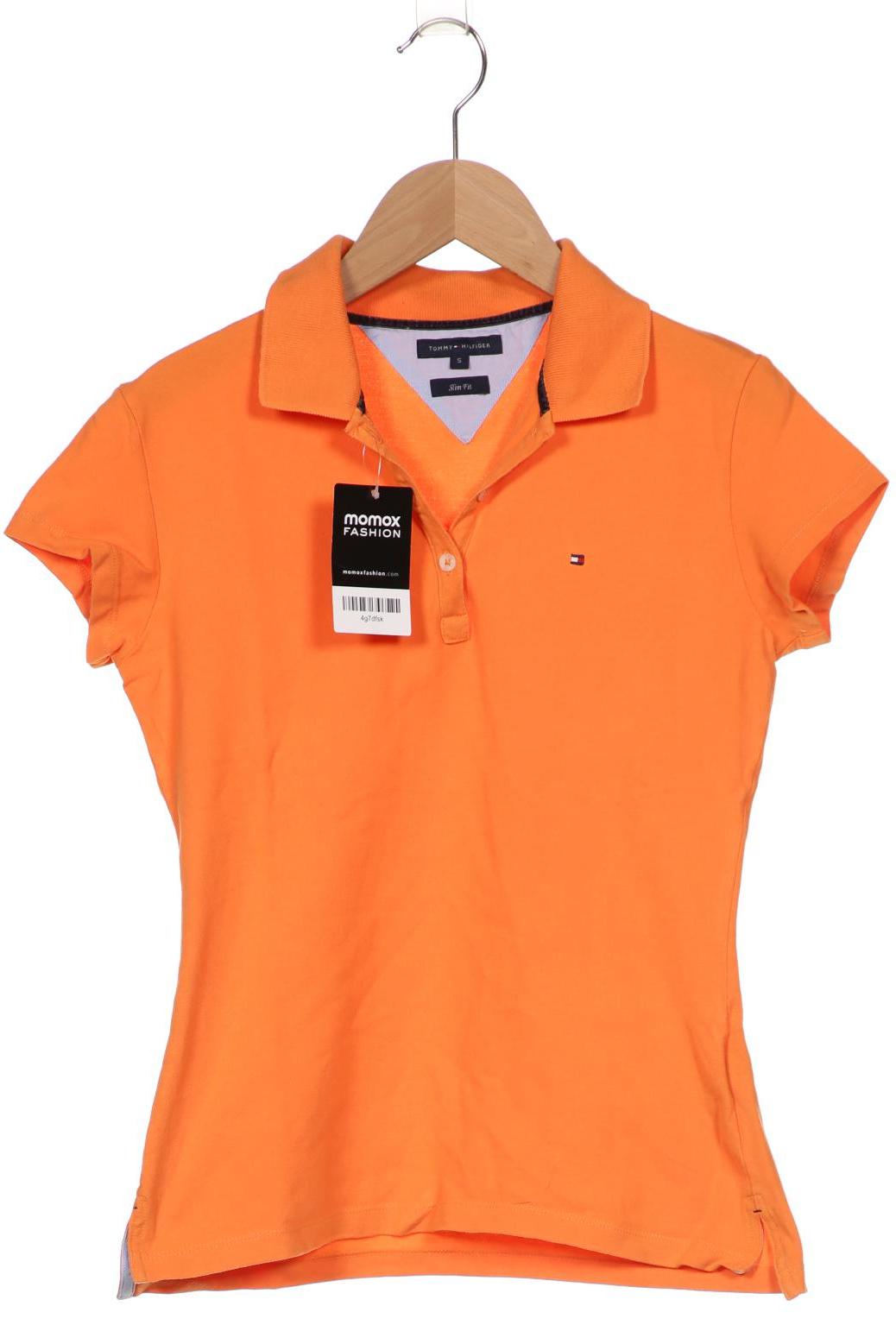 

Tommy Hilfiger Damen Poloshirt, orange, Gr. 36
