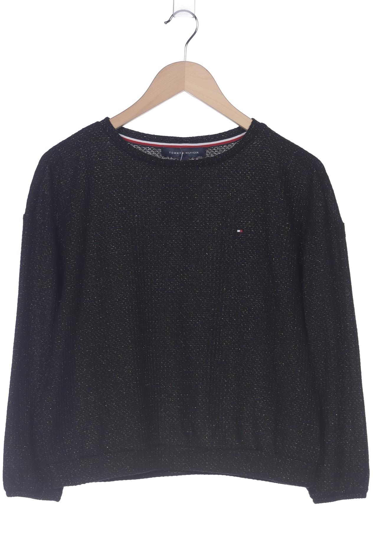 

Tommy Hilfiger Damen Langarmshirt, schwarz, Gr. 36
