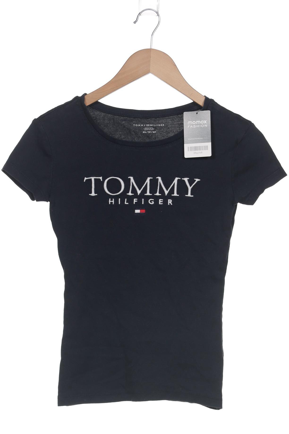 

Tommy Hilfiger Damen T-Shirt, marineblau, Gr. 34