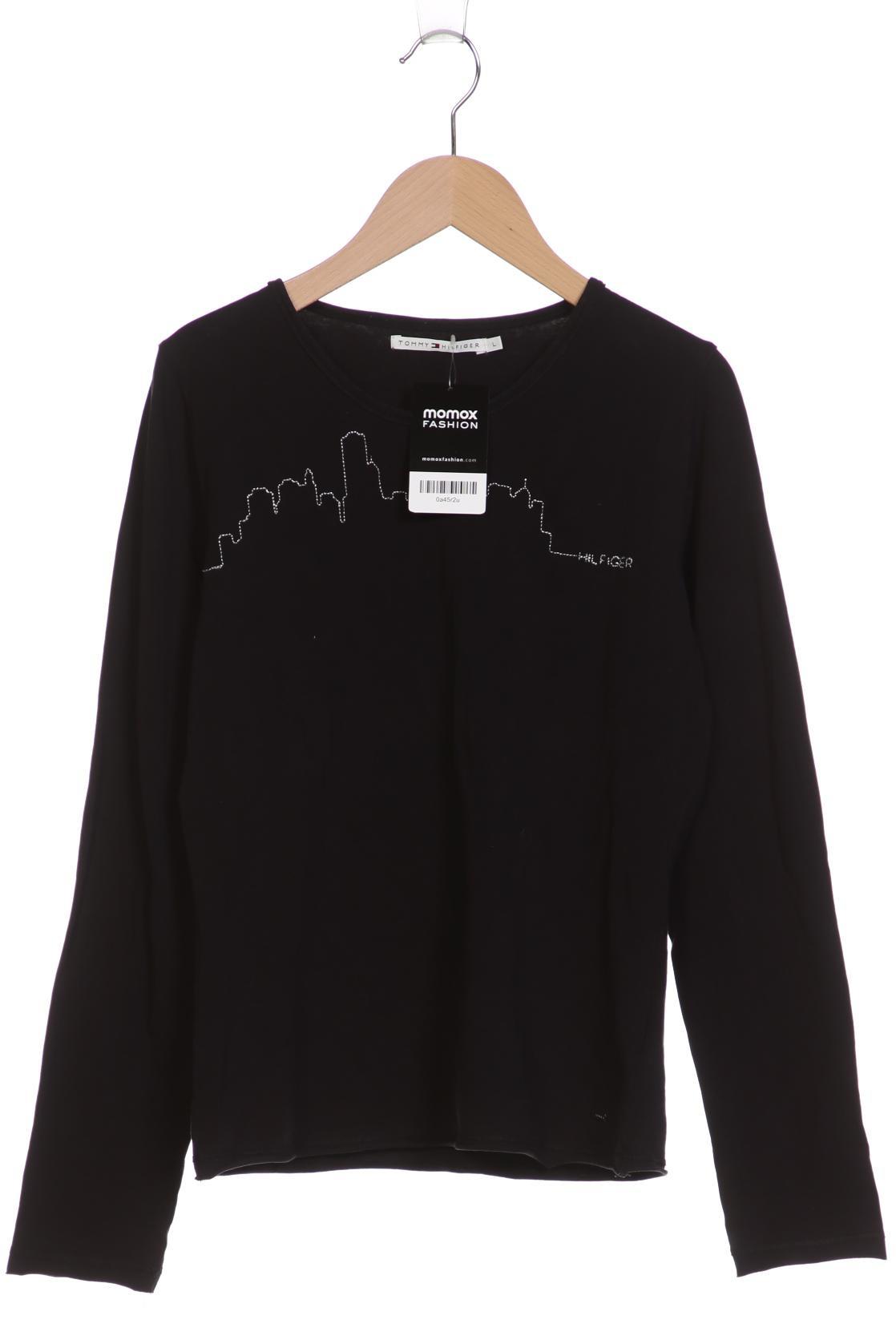 

Tommy Hilfiger Damen Langarmshirt, schwarz, Gr. 42