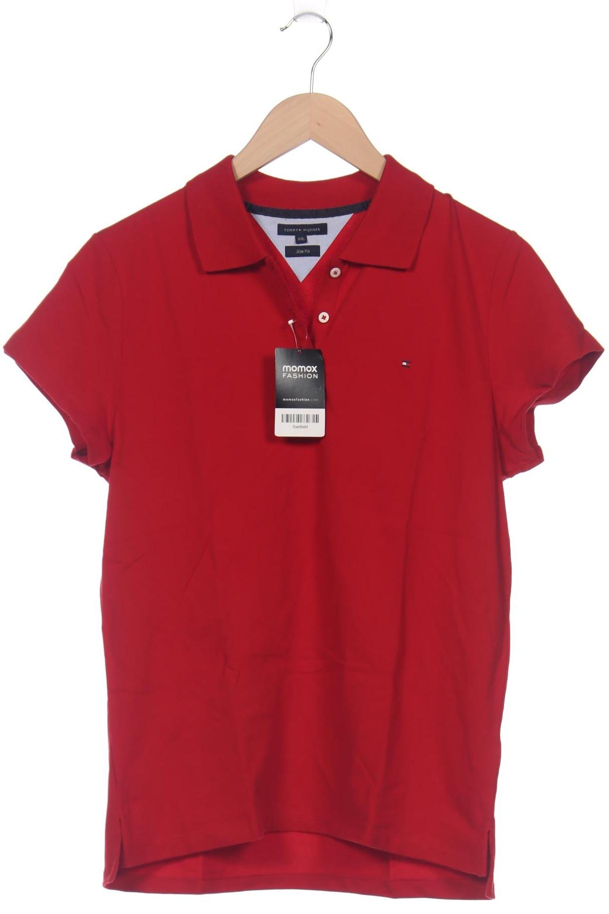

Tommy Hilfiger Damen Poloshirt, rot, Gr. 46
