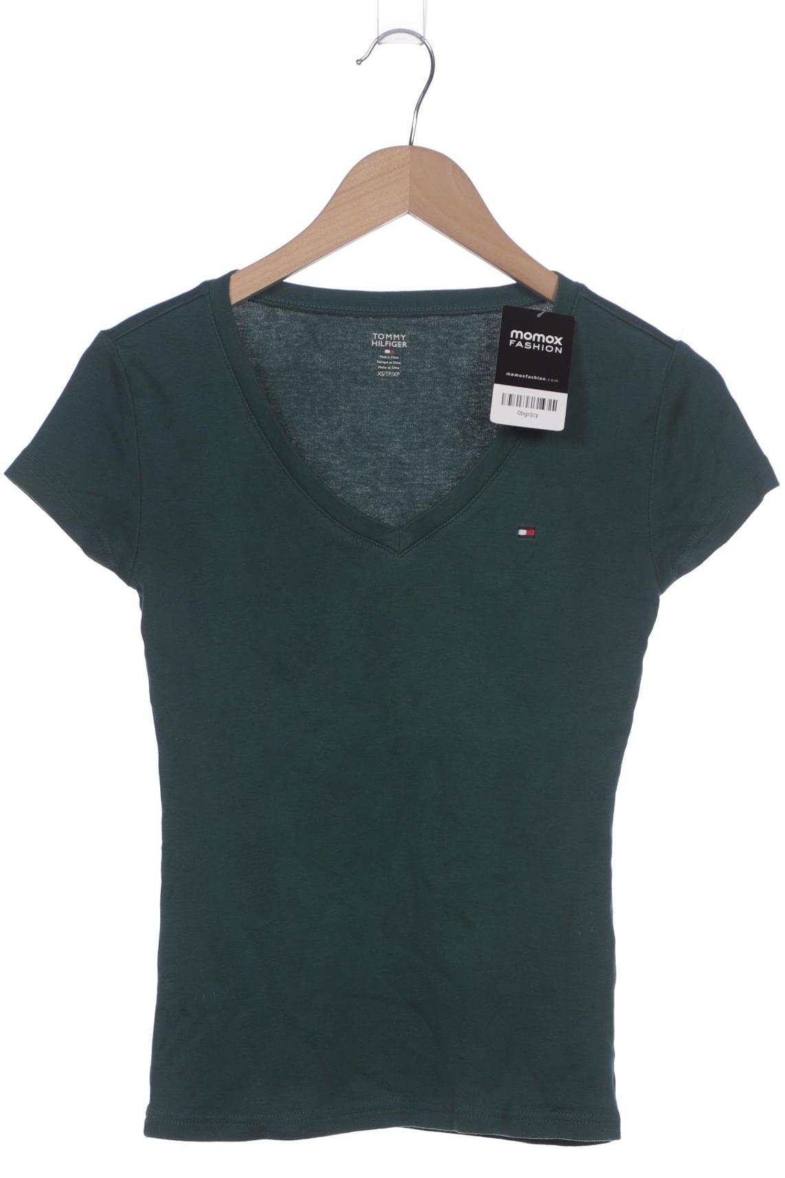 

Tommy Hilfiger Damen T-Shirt, grün, Gr. 34