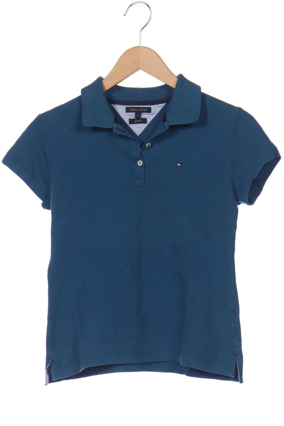 

Tommy Hilfiger Damen Poloshirt, blau, Gr. 38