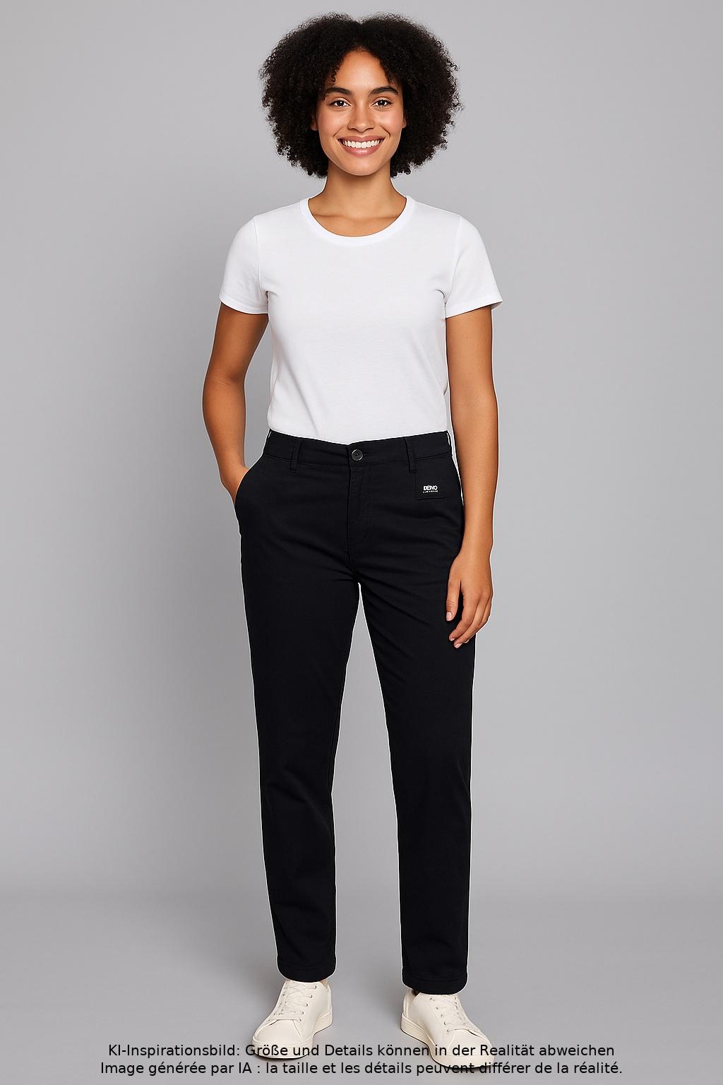 

Tommy Hilfiger Damen Stoffhose, marineblau, Gr. 40