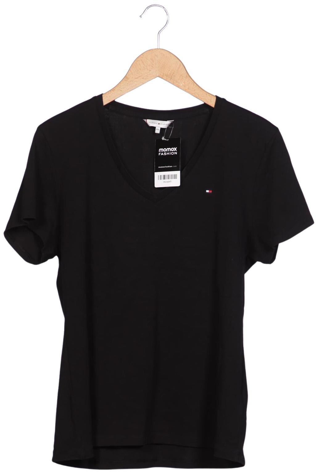 

Tommy Hilfiger Damen T-Shirt, schwarz, Gr. 46